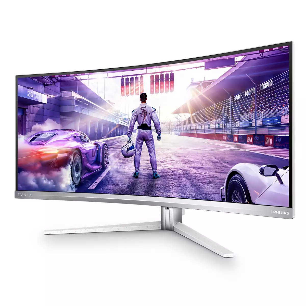EAN 8712581798680 - Philips 34M2C8600/00 pantalla para PC 86,4 cm (34") 3440 x 1440 Pixeles Wide Quad HD OLED Blanco imagen 13