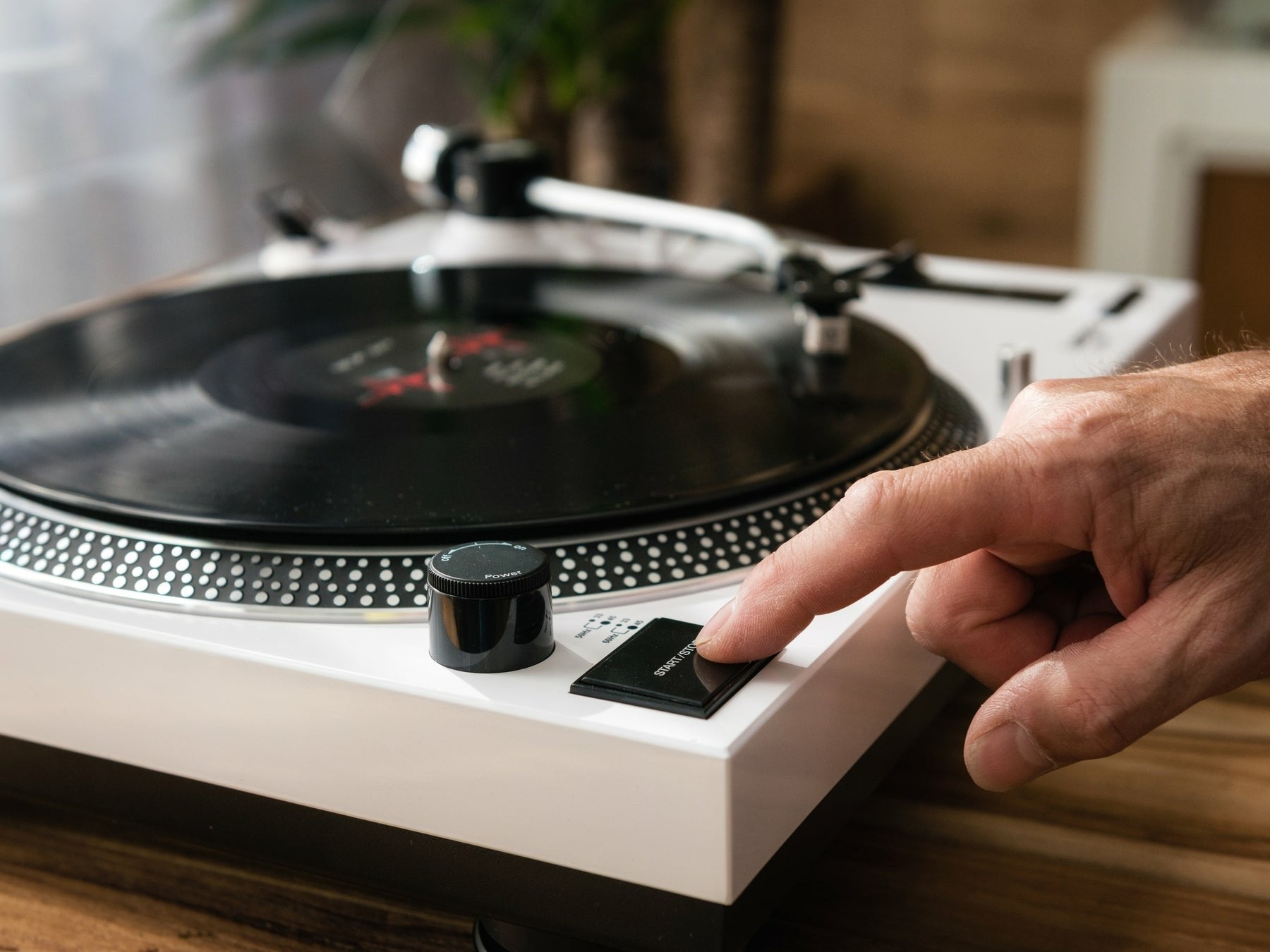 Lenco Tocadiscos L-3810 White