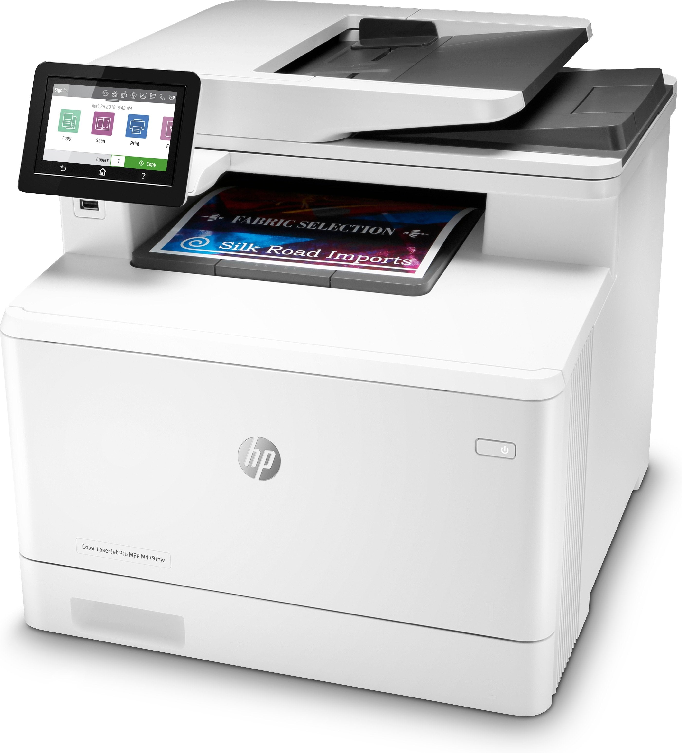 Multifunción Láser Color Hp Láserjet Pro M479fnw Wifi Fax Blanca