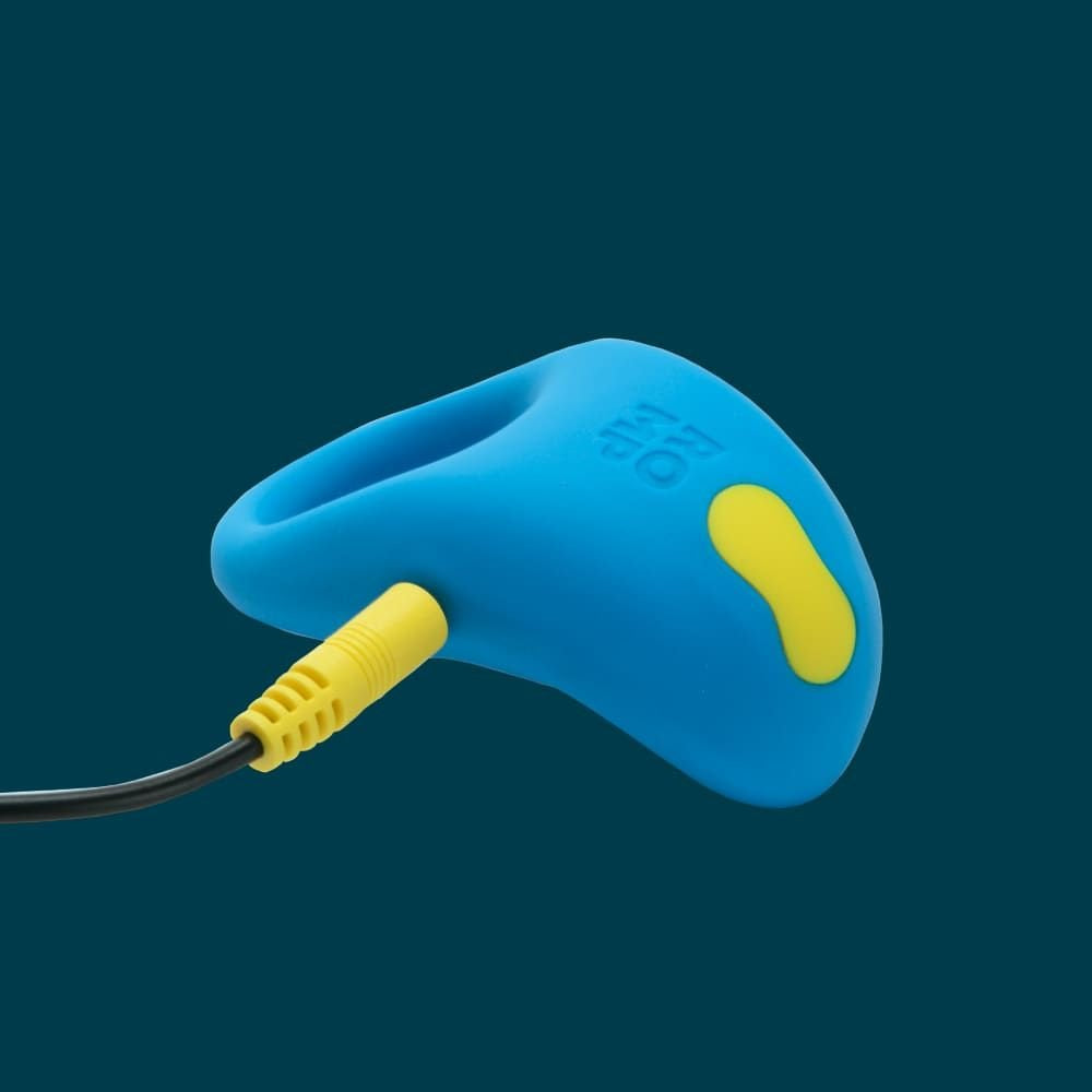 Romp - Juke Anillo De Silicona Para Pene Con Vibrador De Estimulación De Clítoris
