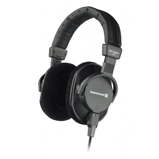 Beyerdynamic Dt 250 80 Ohm Wired Over-Ear Headphones With Detachable Cable Black Eu