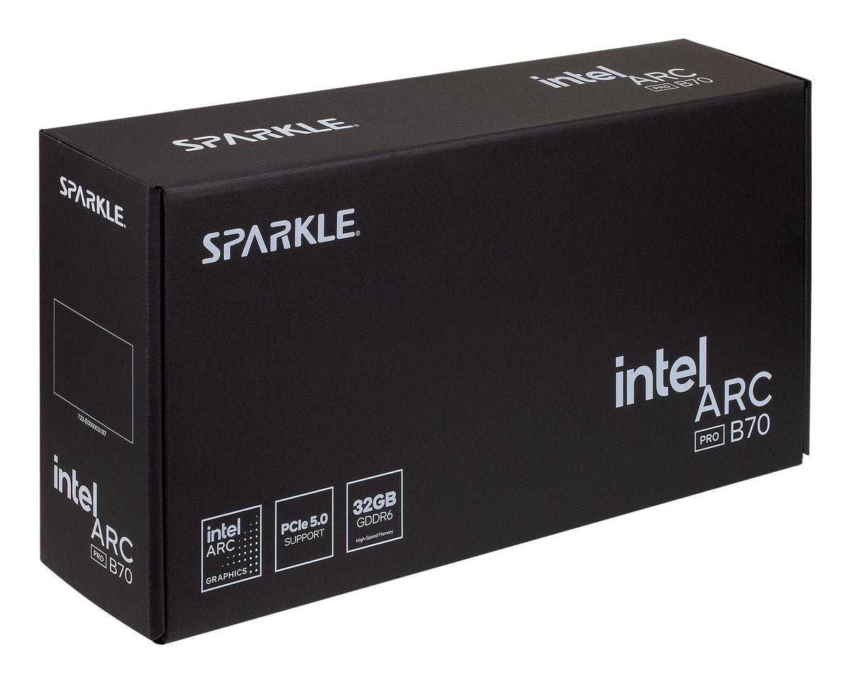 Sparkle Intel Arc Pro B70 Passive 32gb Gddr6 Sbp70b-32g Retail