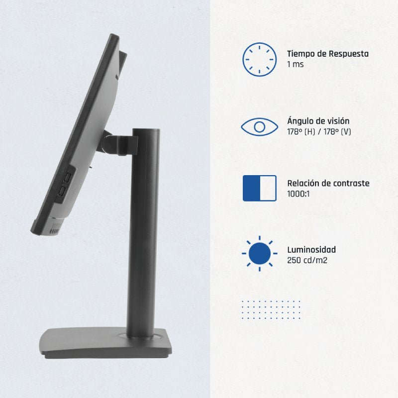 EAN 8435364320020 - iggual ML24WC pantalla para PC 60,5 cm (23.8") 1920 x 1080 Pixeles Full HD LED Negro imagen 4