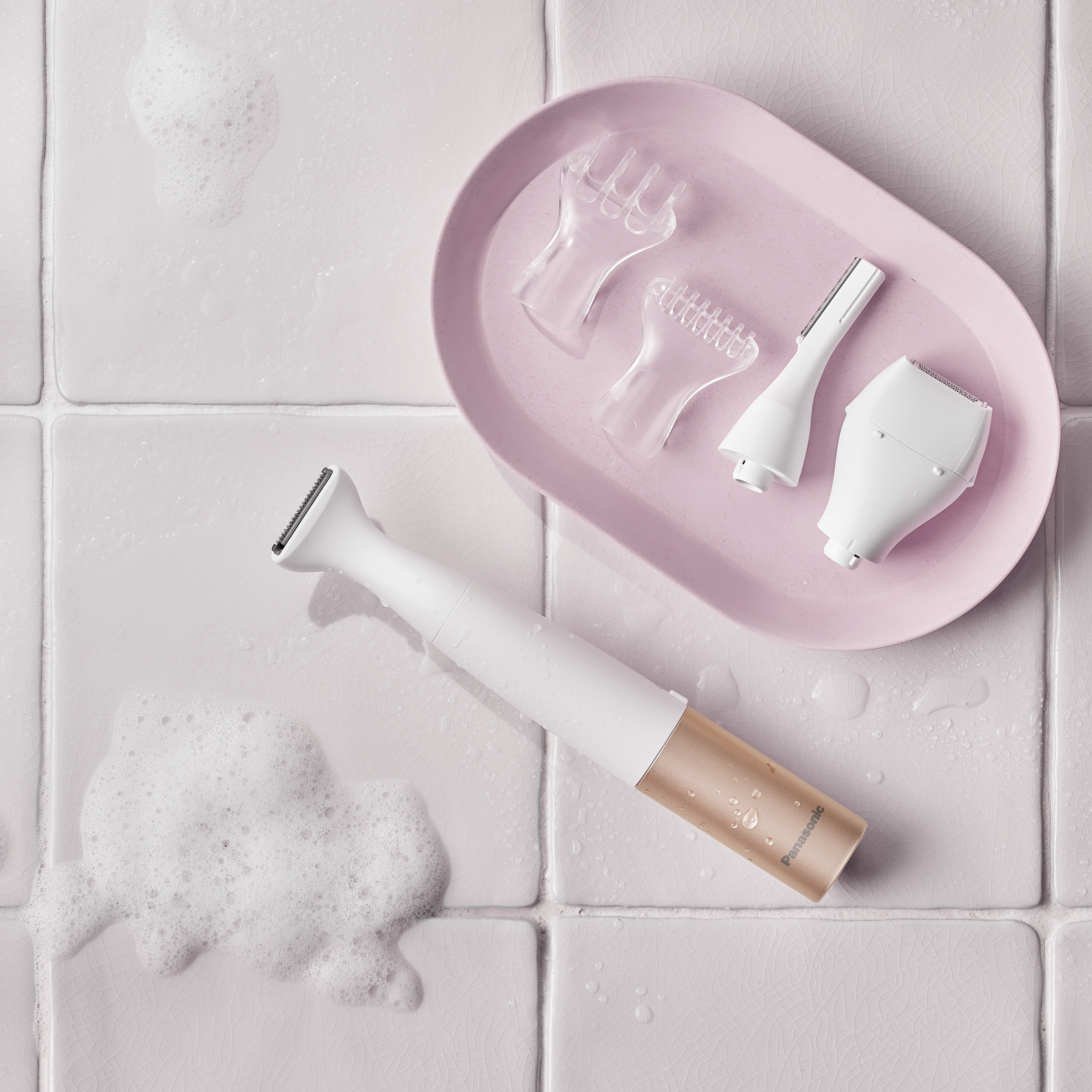 Depiladora Panasonic Es-Wm31-P301 Oro, Blanco