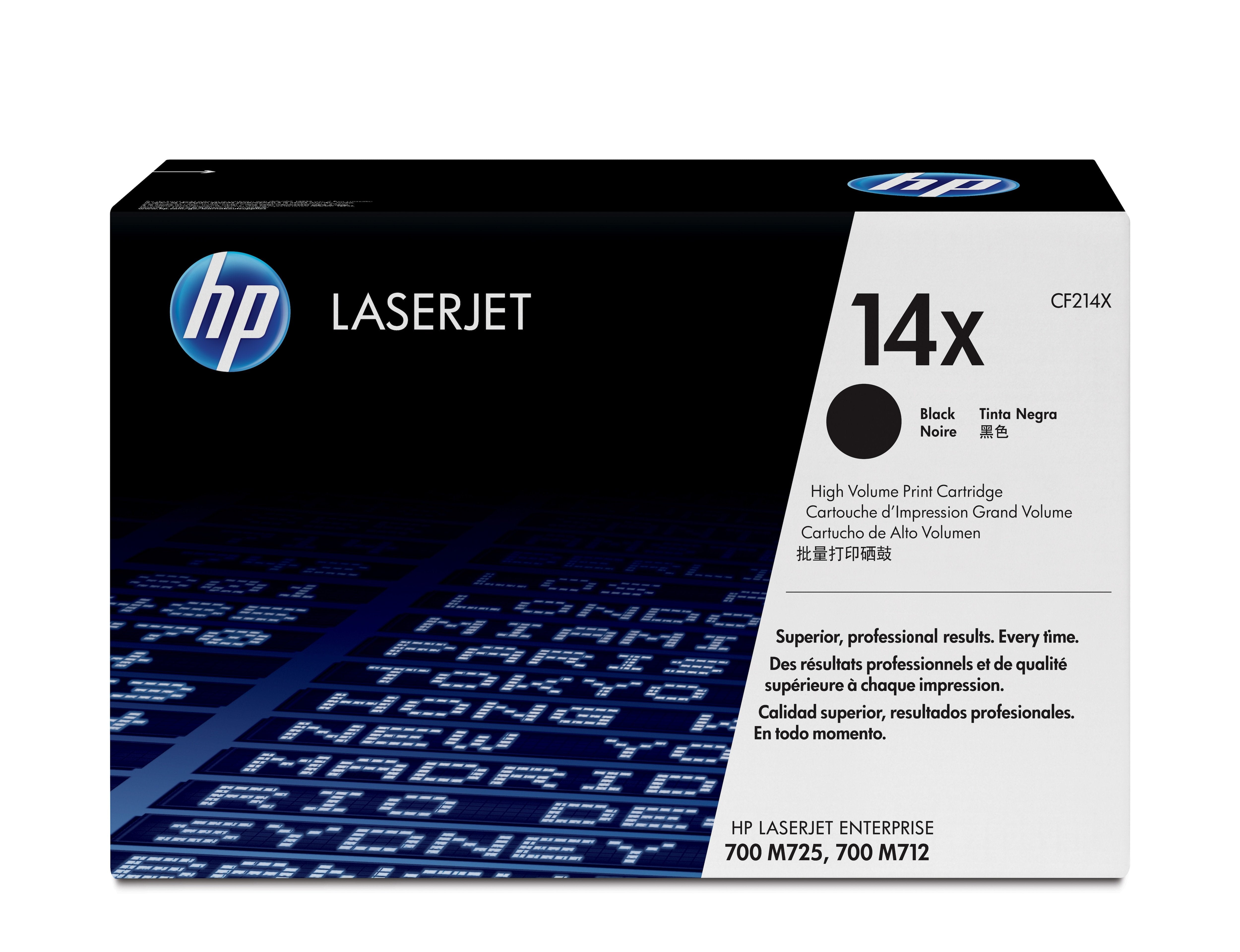 EAN 0886111043378 - HP 14X High Yield Black Original LaserJet Toner Cartridge cartucho de tóner 1 pieza(s) imagen 1