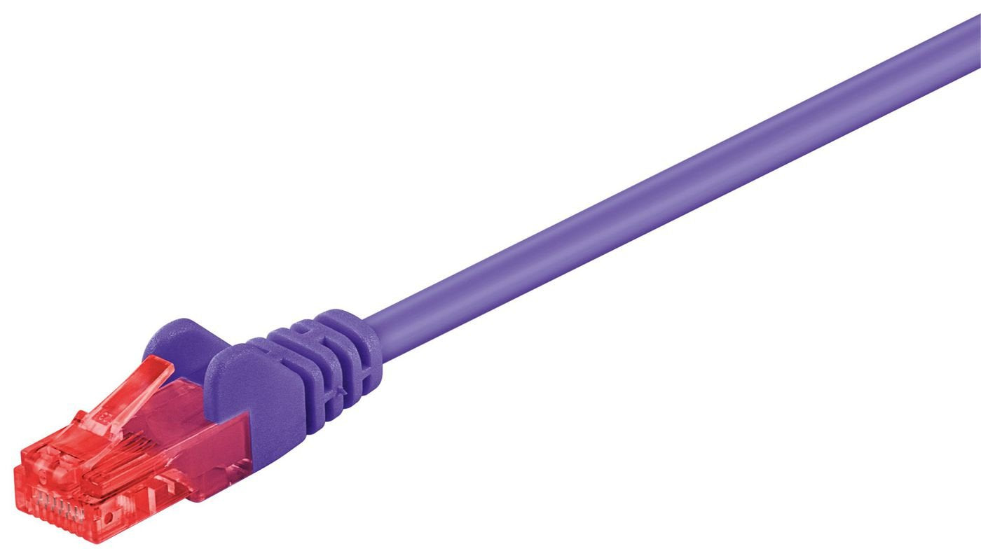 Microconnect Utp Cat6, 3m Cable De Red Púrpura U/Utp (Utp)