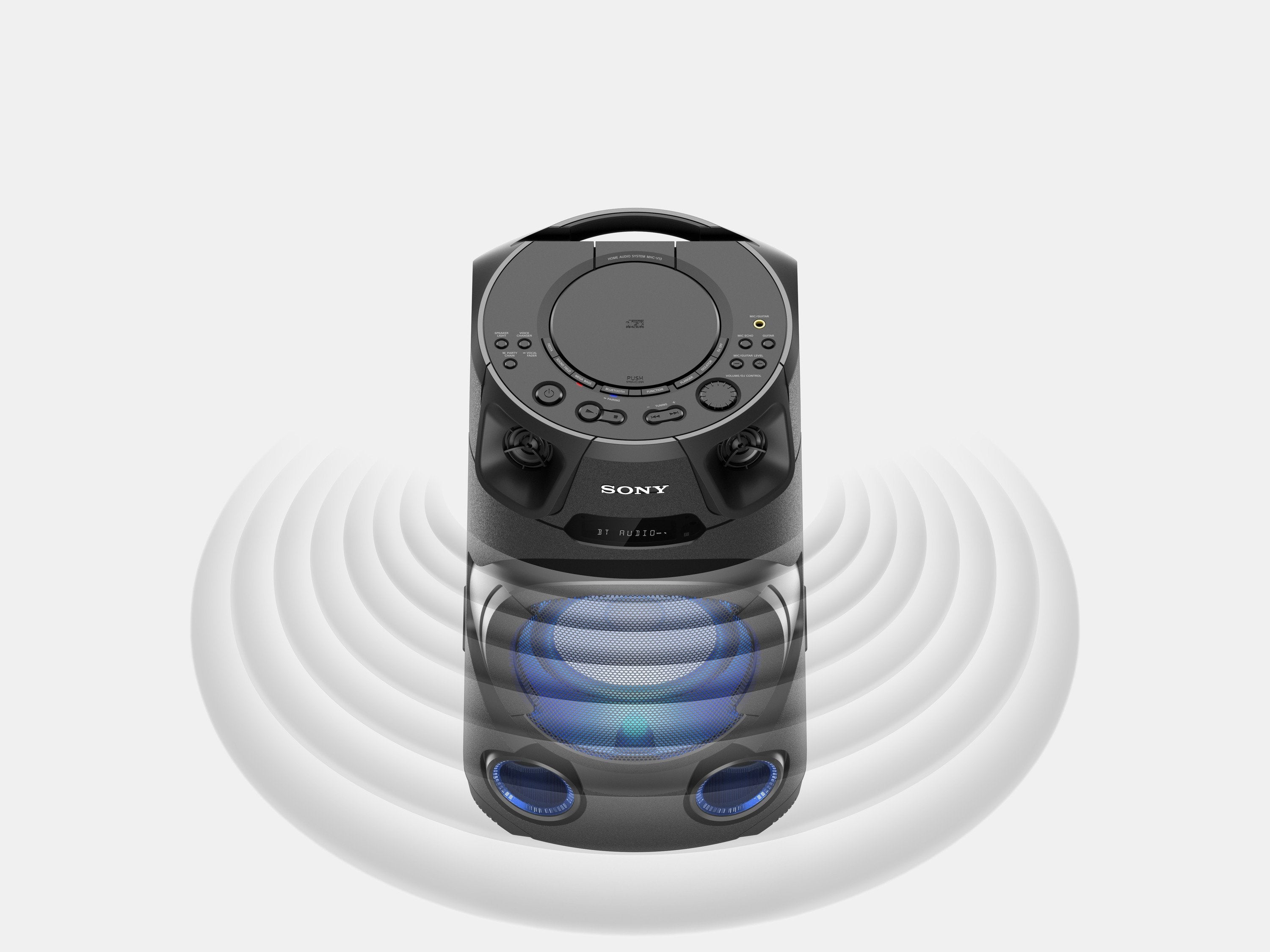 Sony Mhc-V13 Altavoz Inalámbrico Para Fiesta Con Sonido De Graves De Largo Alcance