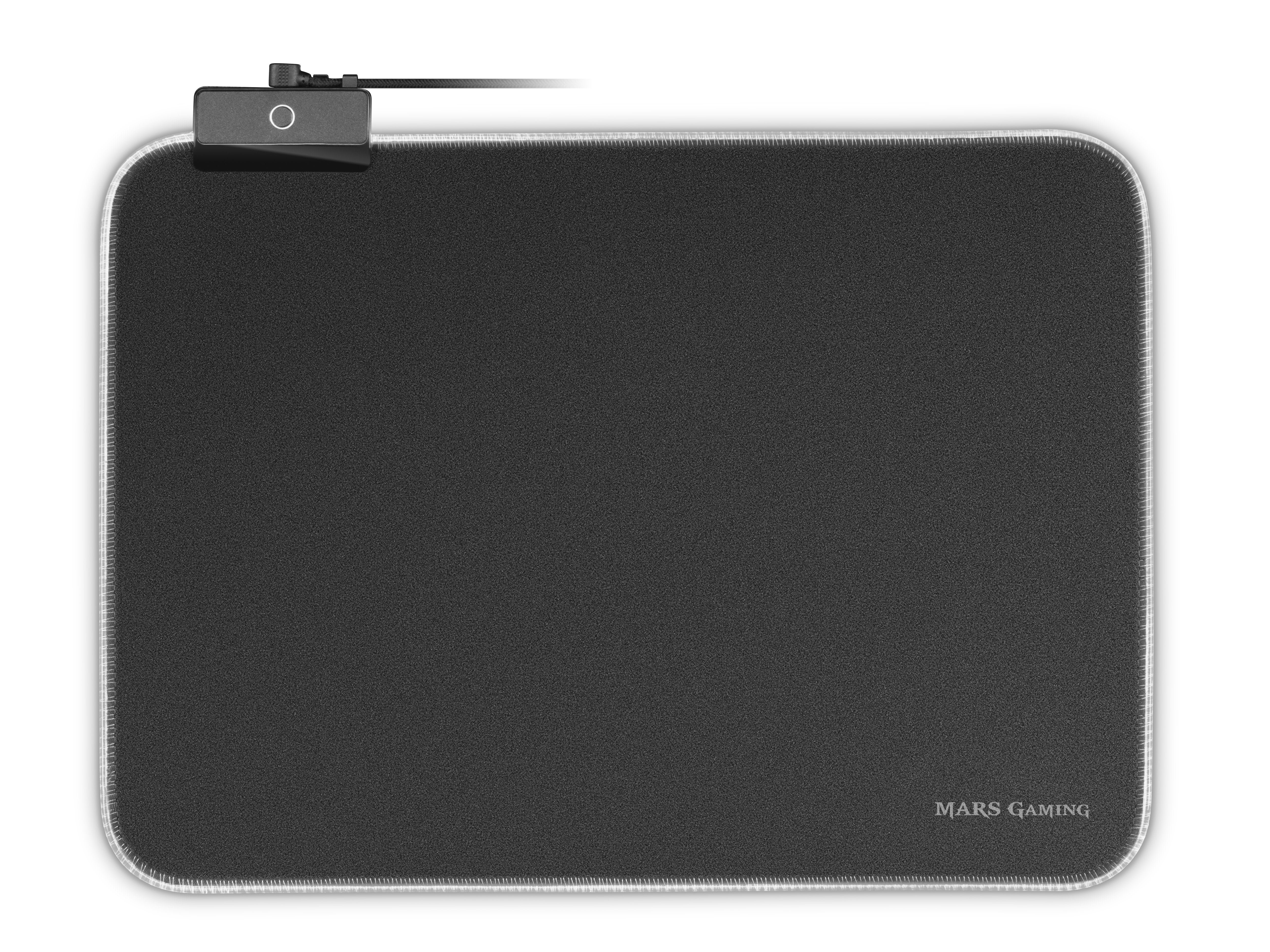 Alfombrilla Mars Gaming Mmprgbl Con Iluminación Led 365 X 265 X 4mm