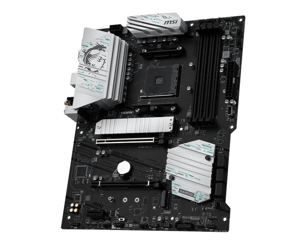EAN 4711377376143 - MSI B550 GAMING WIFI placa base AMD B550 Zócalo AM4 ATX imagen 3