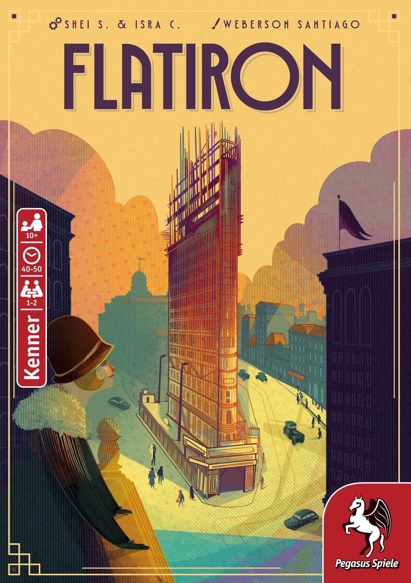 EAN 4250231741531 - Pegasus Flatiron 50 min Juego de mesa imagen 3