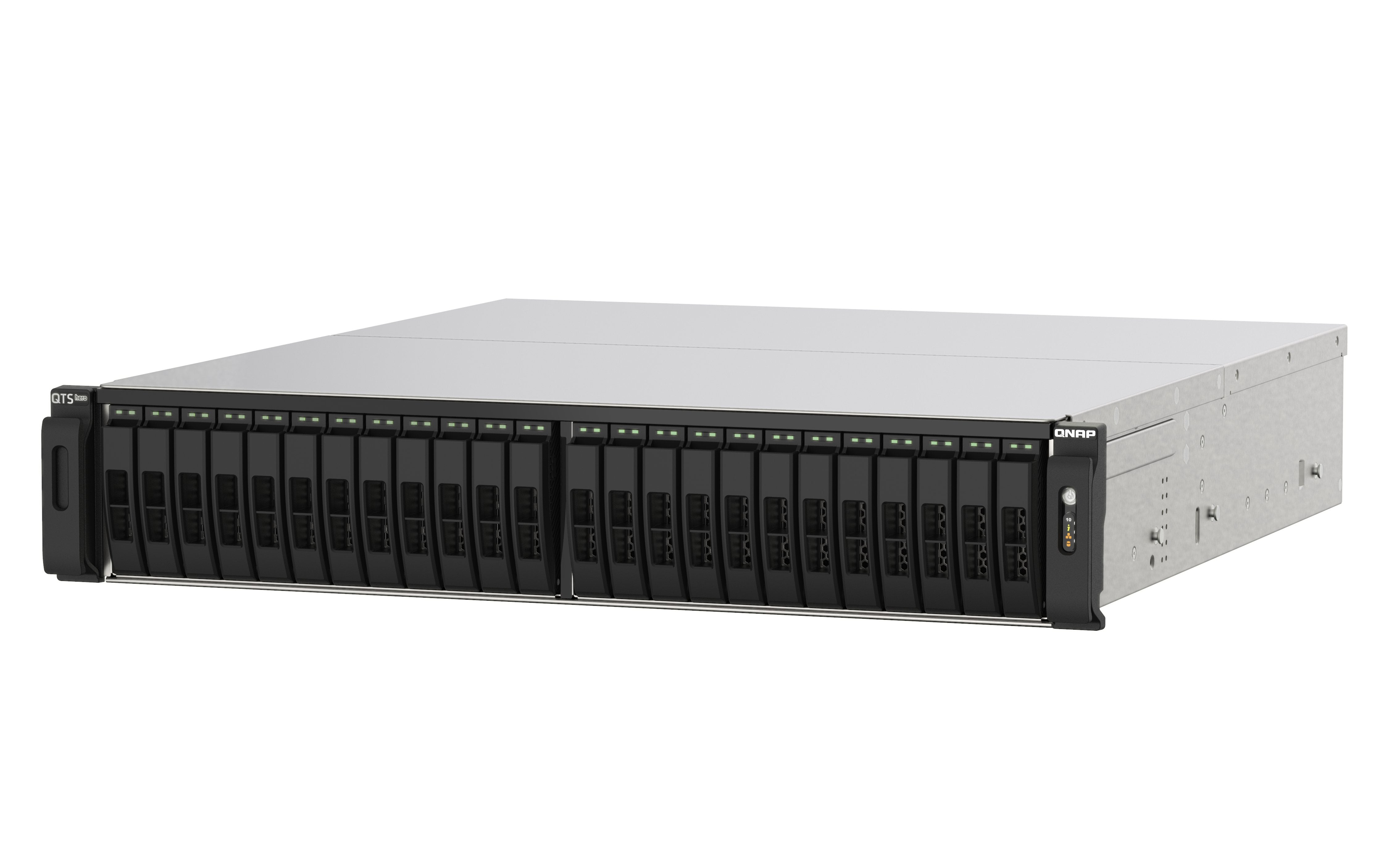 EAN 4713213518670 - QNAP TS-h2490FU NAS Bastidor (2U) EPYC 7302P 256 GB DDR4 0 TB QuTS hero Negro, Gris imagen 5