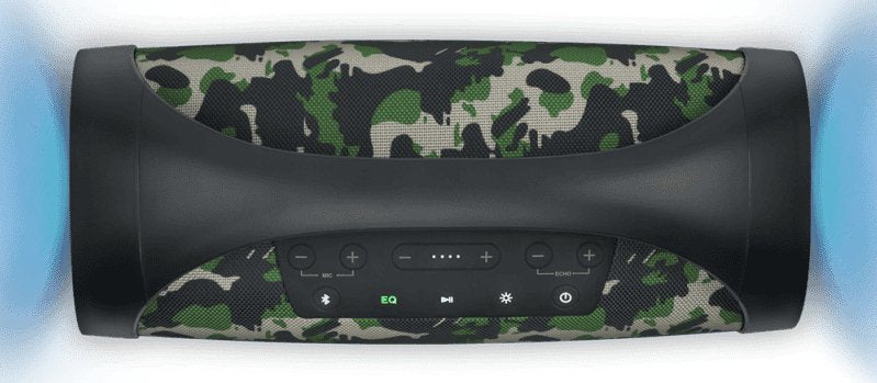 Altavoz Muse M-980 Ca Portable Bluetooth Speaker Splash Proof, Camouflage