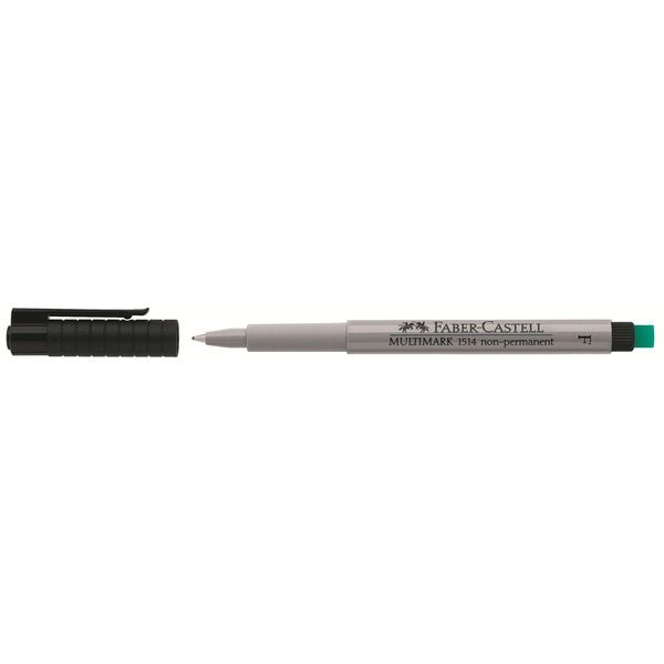 Faber-Camell Marker Multimark Non-Perm. F Negro 10mk