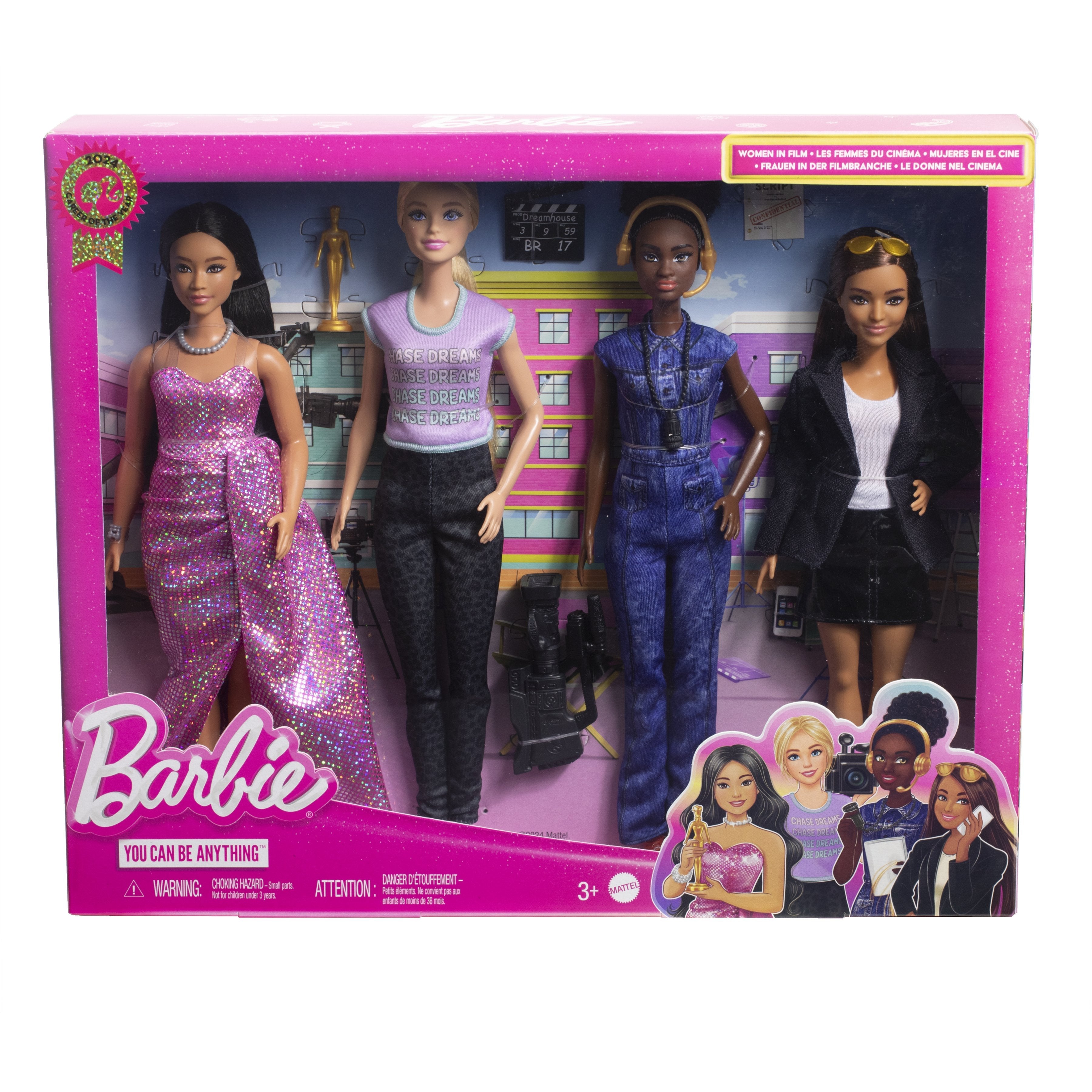 Zestaw Lalek Barbie Kariera Roku 2024 Kobiety Filmu