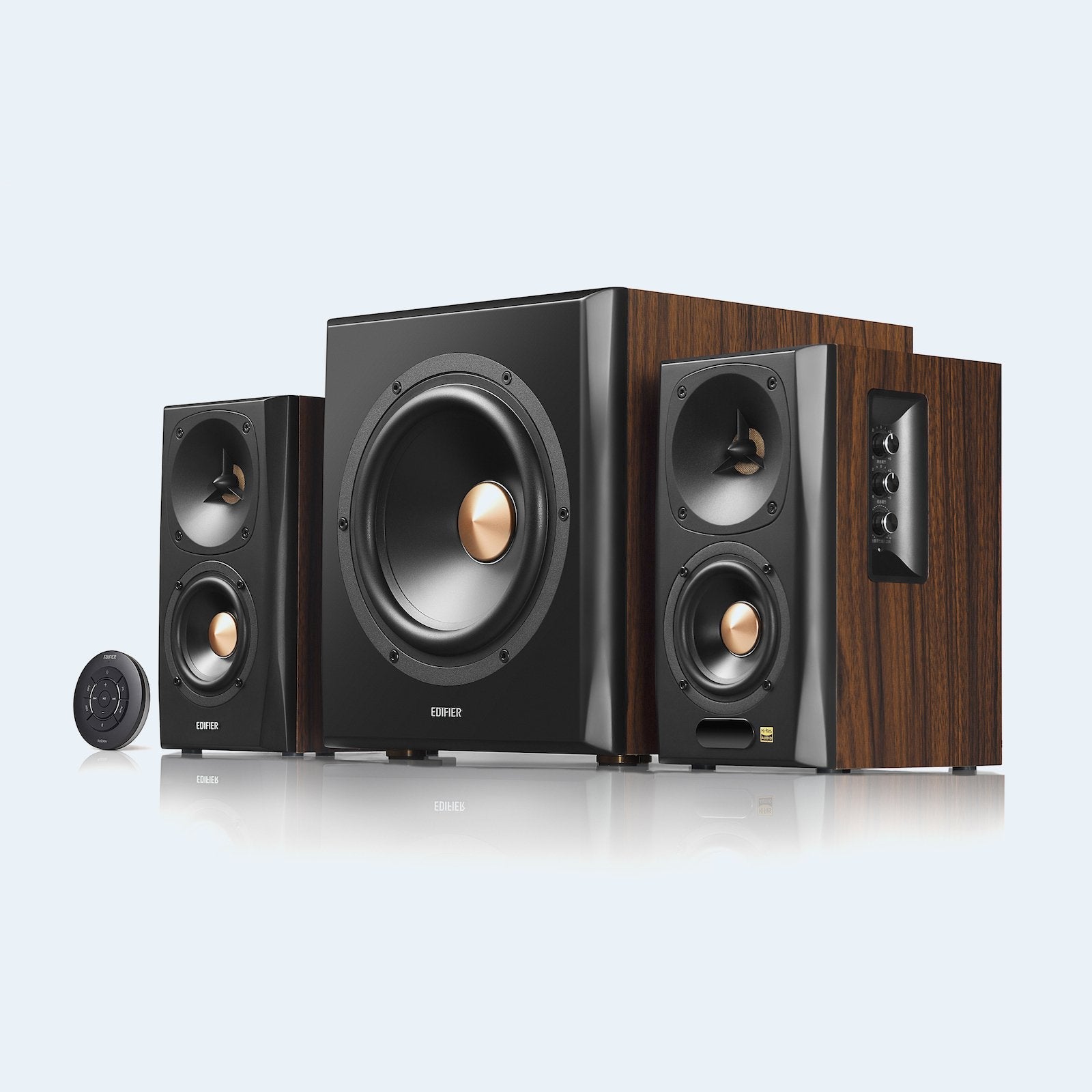 Edifier S360db Altavoz 150 W Negro, Madera Inalámbrico Y Alámbrico
