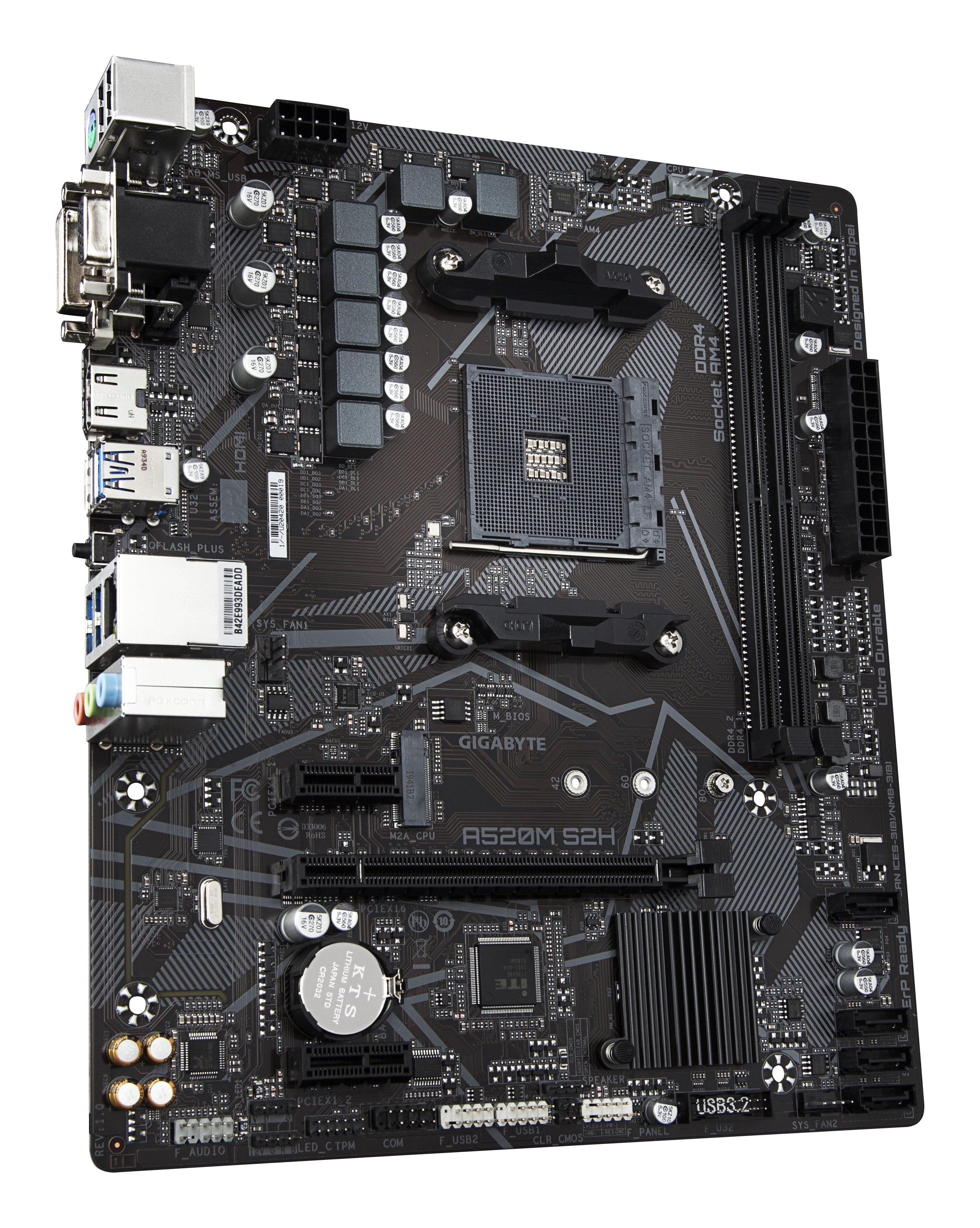 EAN 0889523023594 - GIGABYTE A520M S2H placa base AMD A520 Zócalo AM4 micro ATX imagen 3