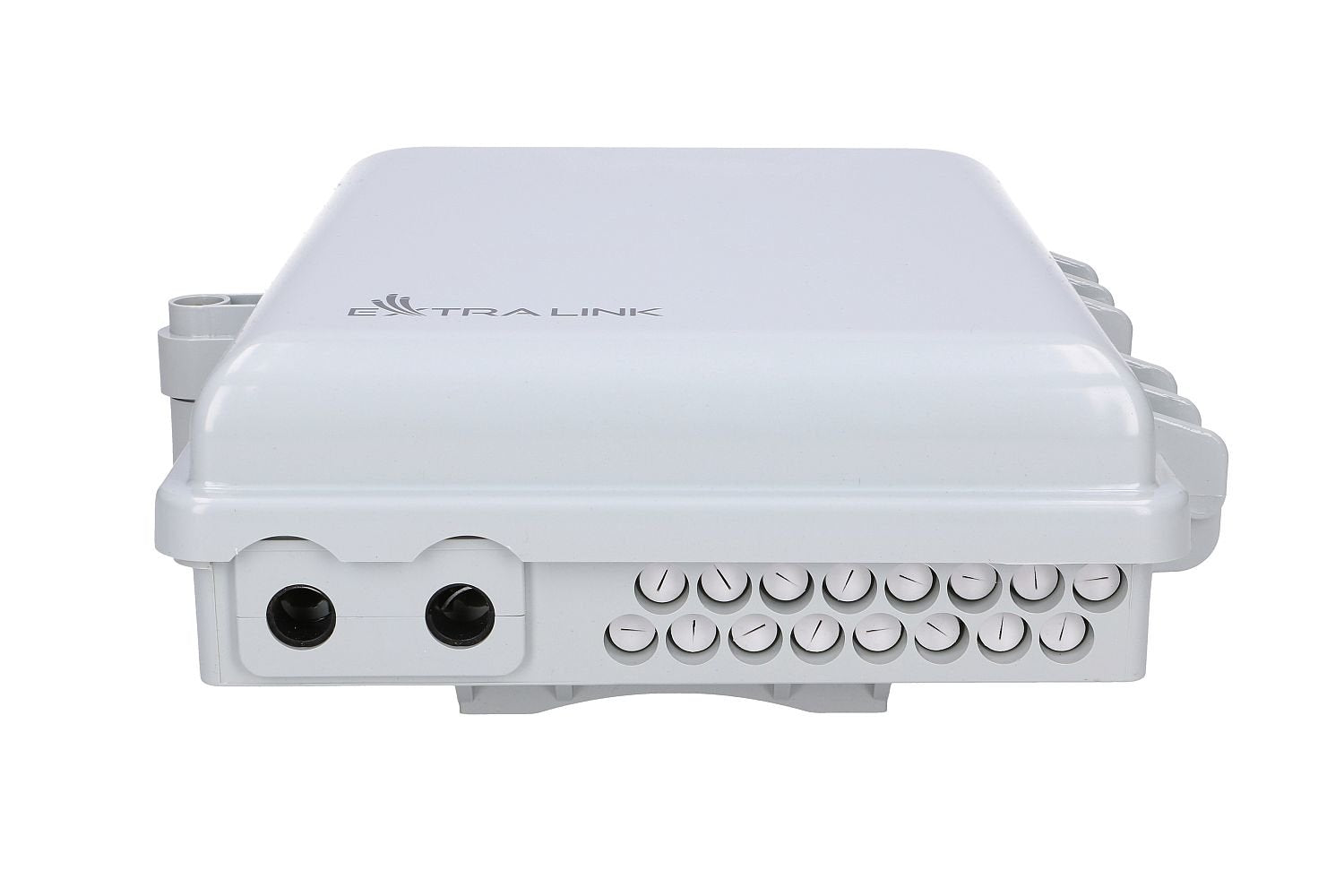 Extralink Emma V2 16 Core Fiber Optic Terminal Box White Mid-Span