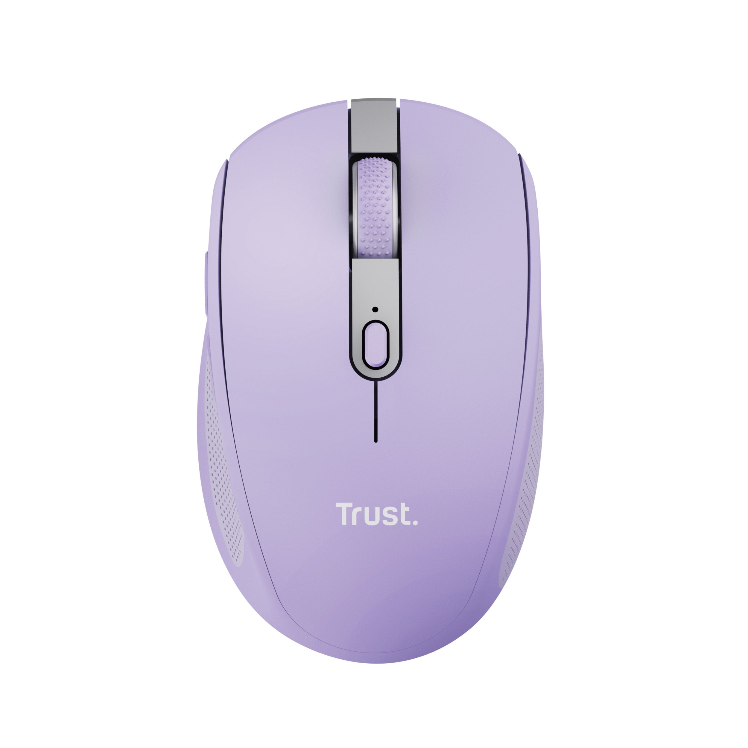 Ratón Inalámbrico Por Bluetooth Trust Ozaa Compact Wireless Batería Recargable Hasta 3200 Dpi Morado