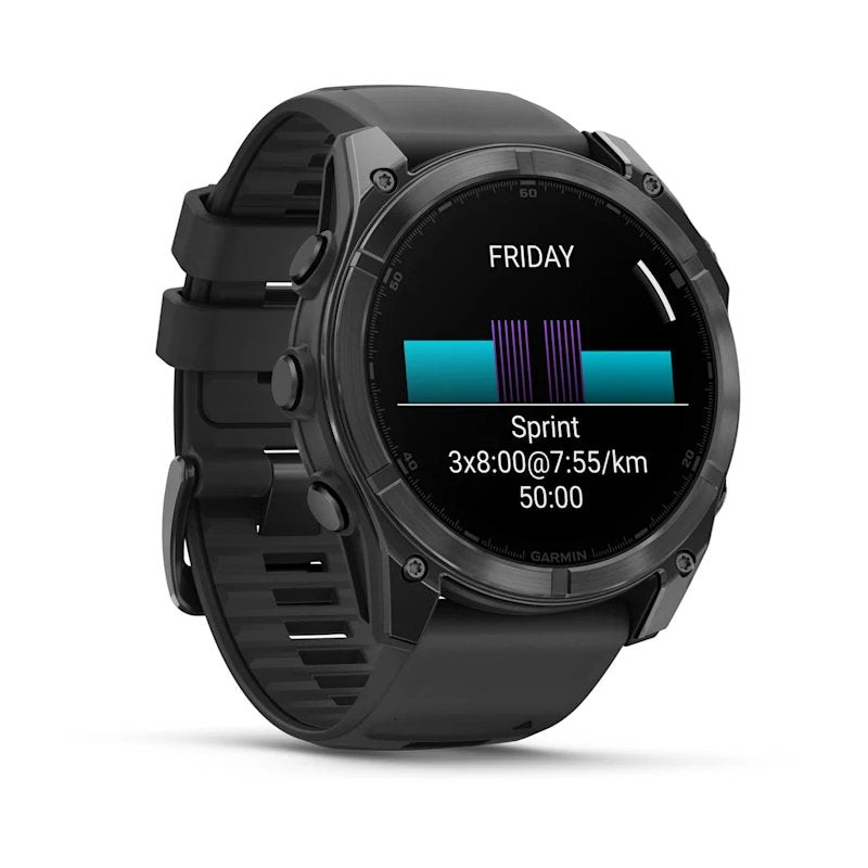 EAN 0753759338152 - Garmin Fenix 8 3,56 cm (1.4") AMOLED 51 mm Digital 454 x 454 Pixeles Pantalla táctil Gris Wifi GPS (satél imagen 3
