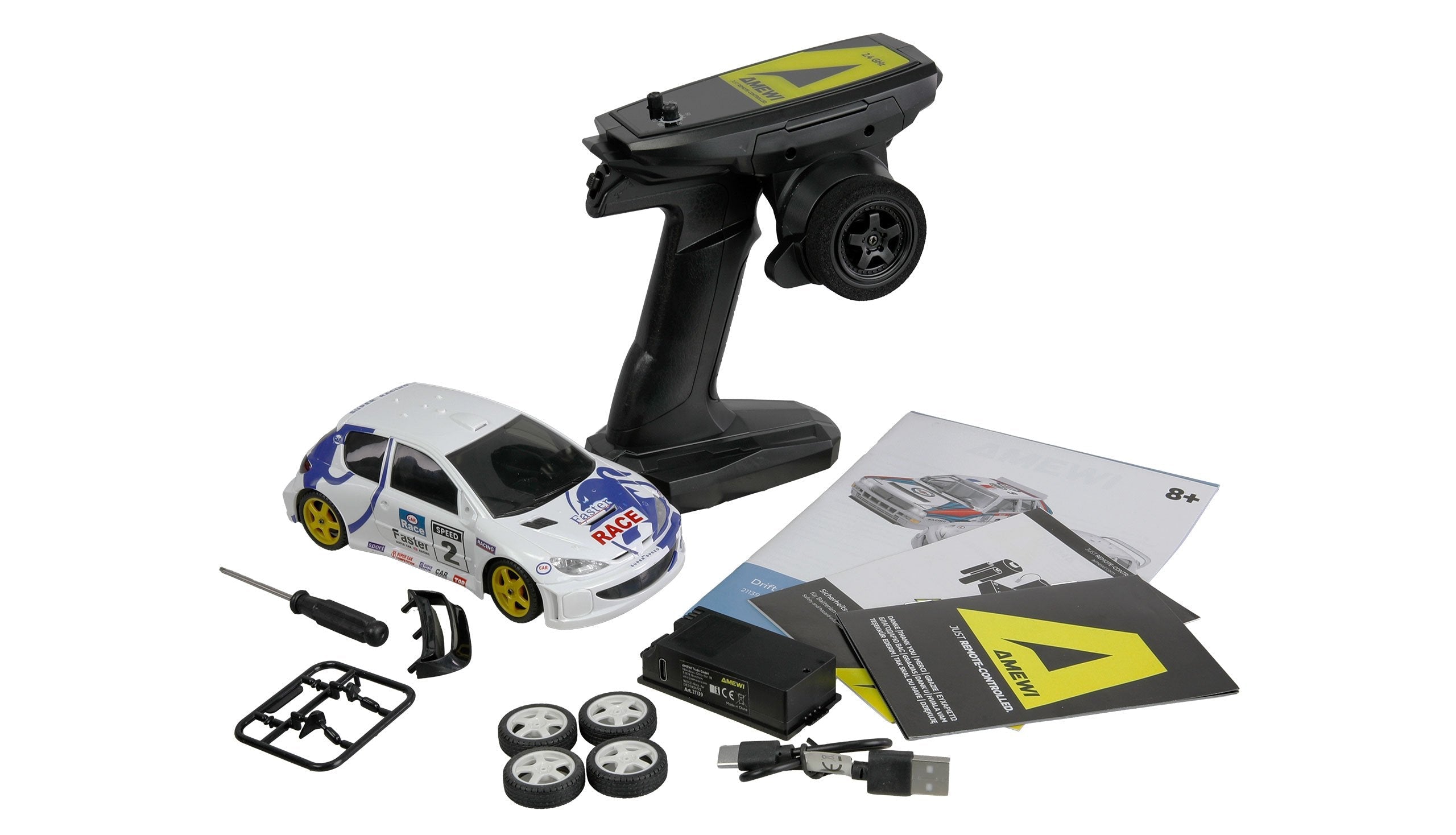 Amewi Rc Drift Sport Pr28 206 4wd 1:28 Rtr