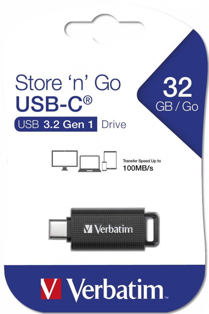 EAN 0023942494584 - Verbatim Store 'n' Go unidad flash USB 64 GB USB Tipo C 3.2 Gen 1 (3.1 Gen 1) Negro imagen 5