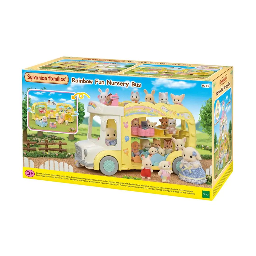 Epoch Sylvanian Families - Erlebniskindergarten Bus Regenbogen 5744