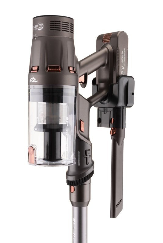 Aspiradora Eta Eta524790000 Terier De Mano, Inalámbrica, Autonomía 80 Min., Depósito De Polvo 0,5 L, Negra