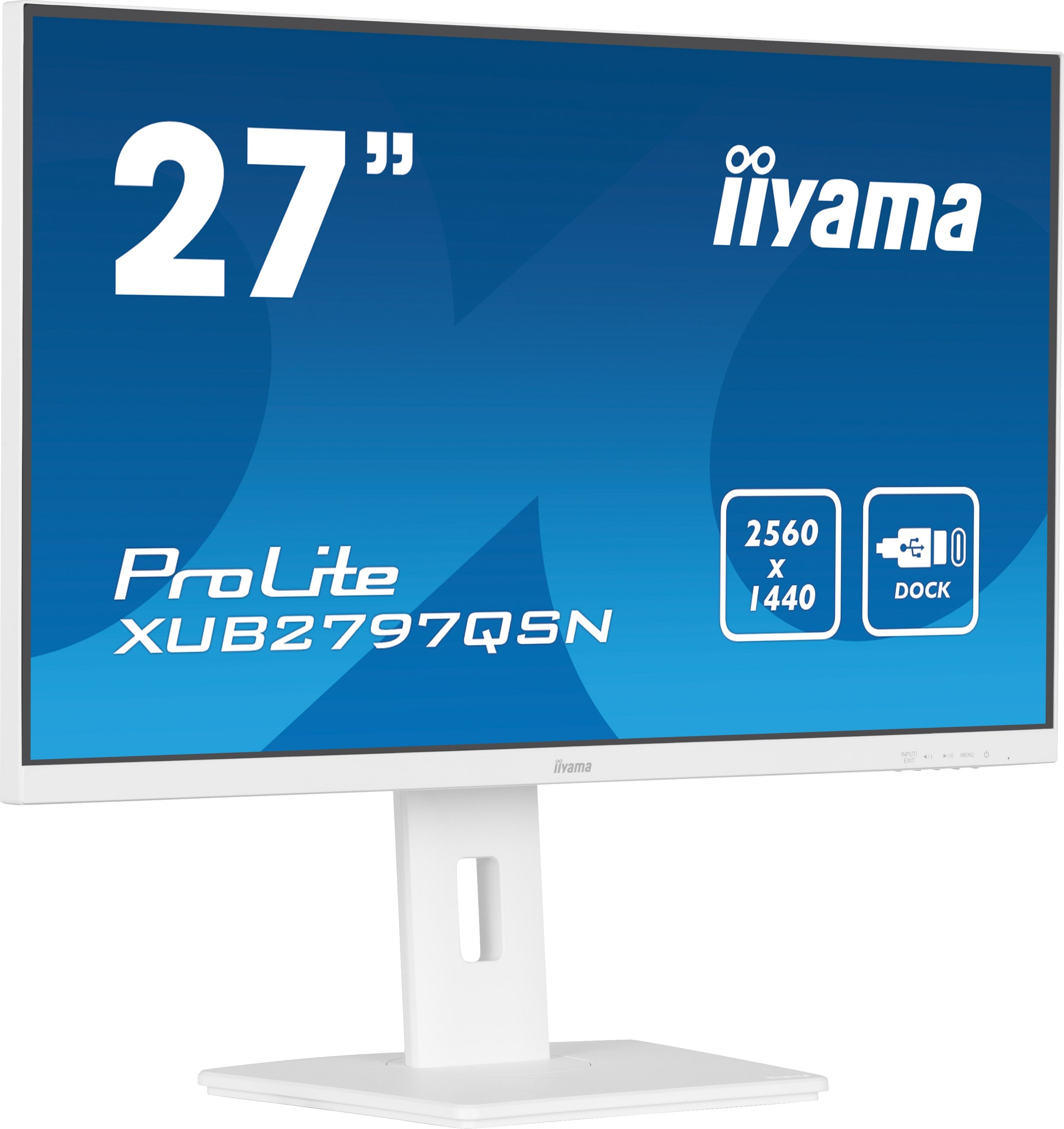 EAN 4948570125036 - iiyama G-MASTER XUB2797QSN-W2 pantalla para PC 68,6 cm (27") 2560 x 1440 Pixeles Quad HD LED Blanco imagen 4