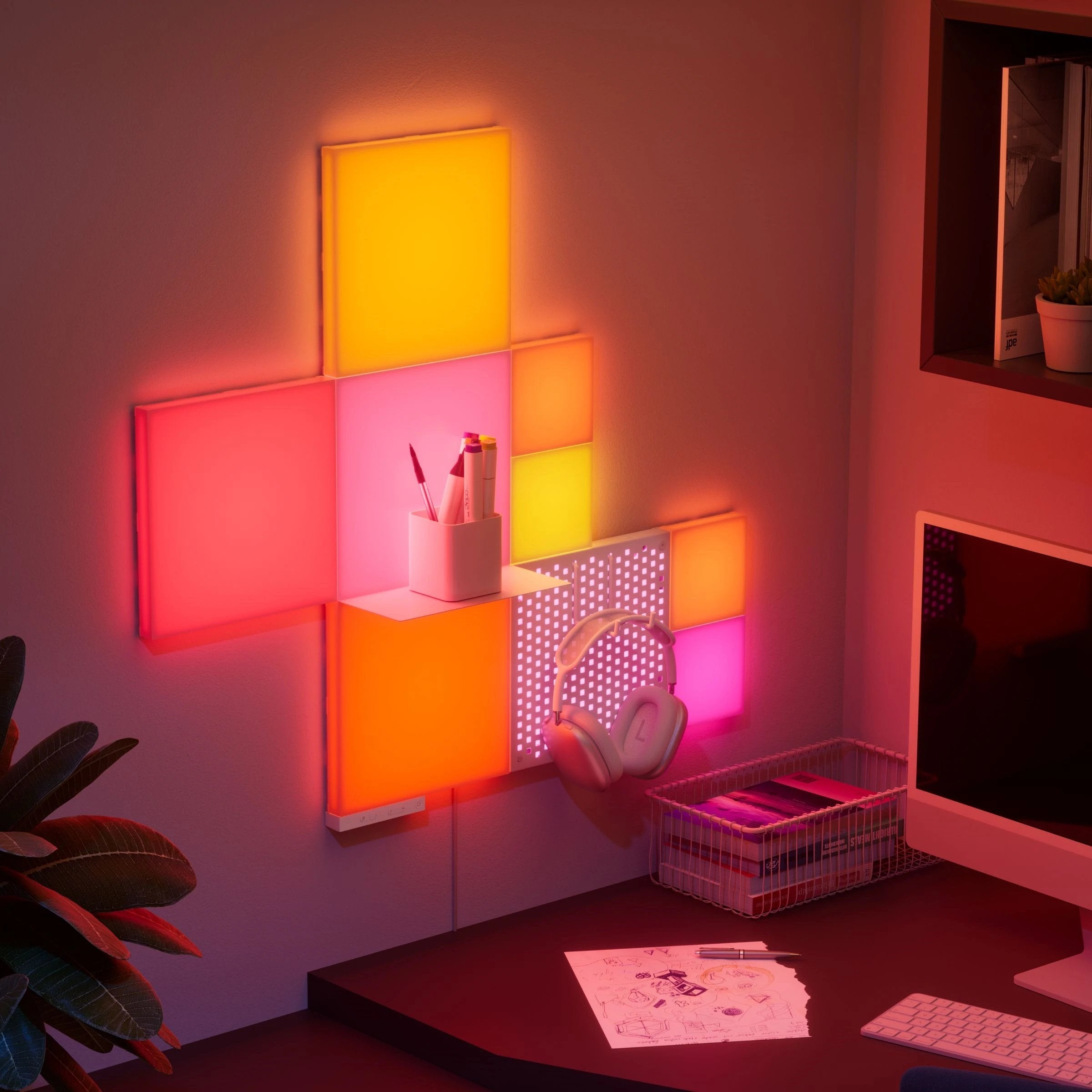 Nanoleaf Blocks Combo Starter Kit, 10er-Pack