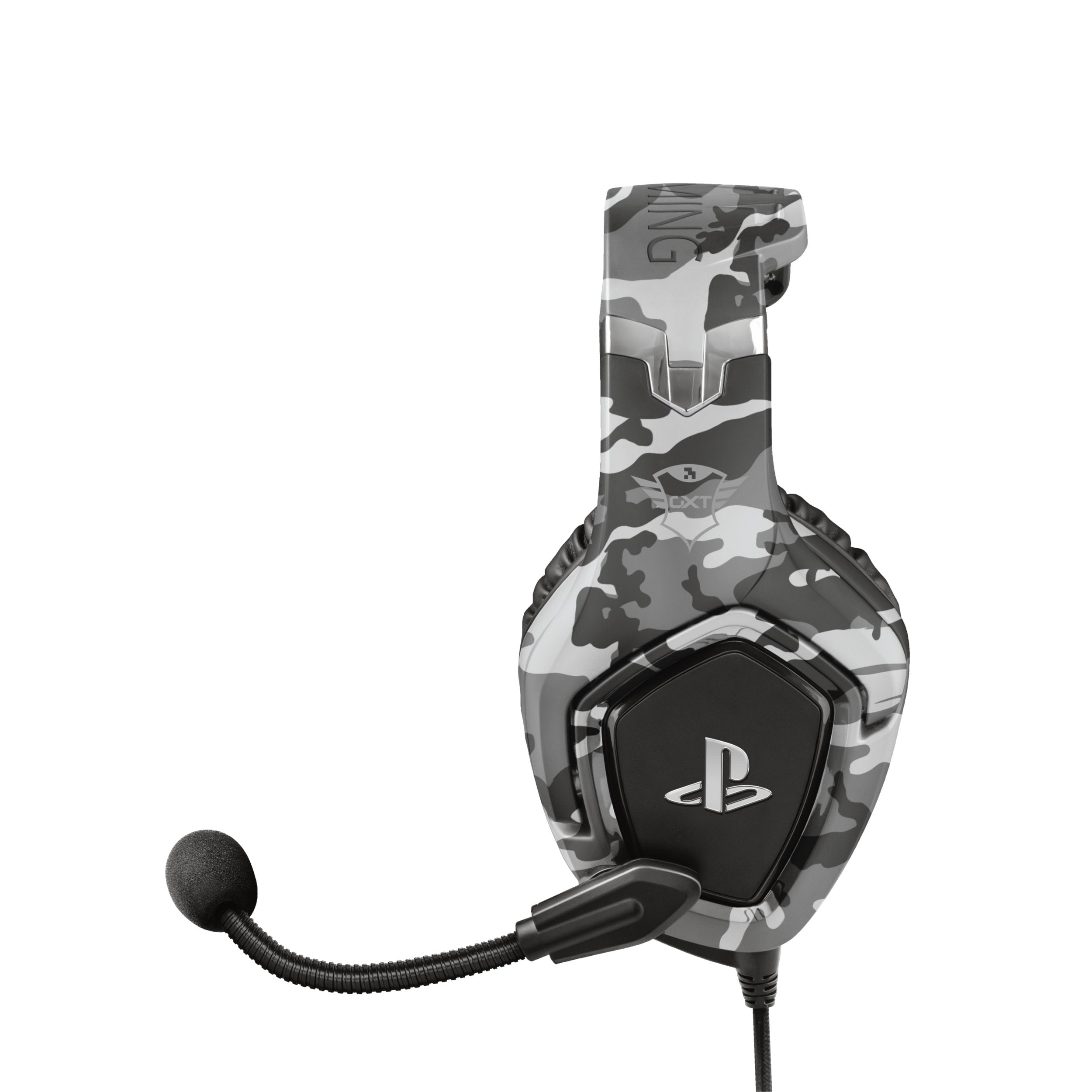 Auriculares Trust Gxt 488 Forze Ps4 Alámbrico Diadema Juego Negro, Gris