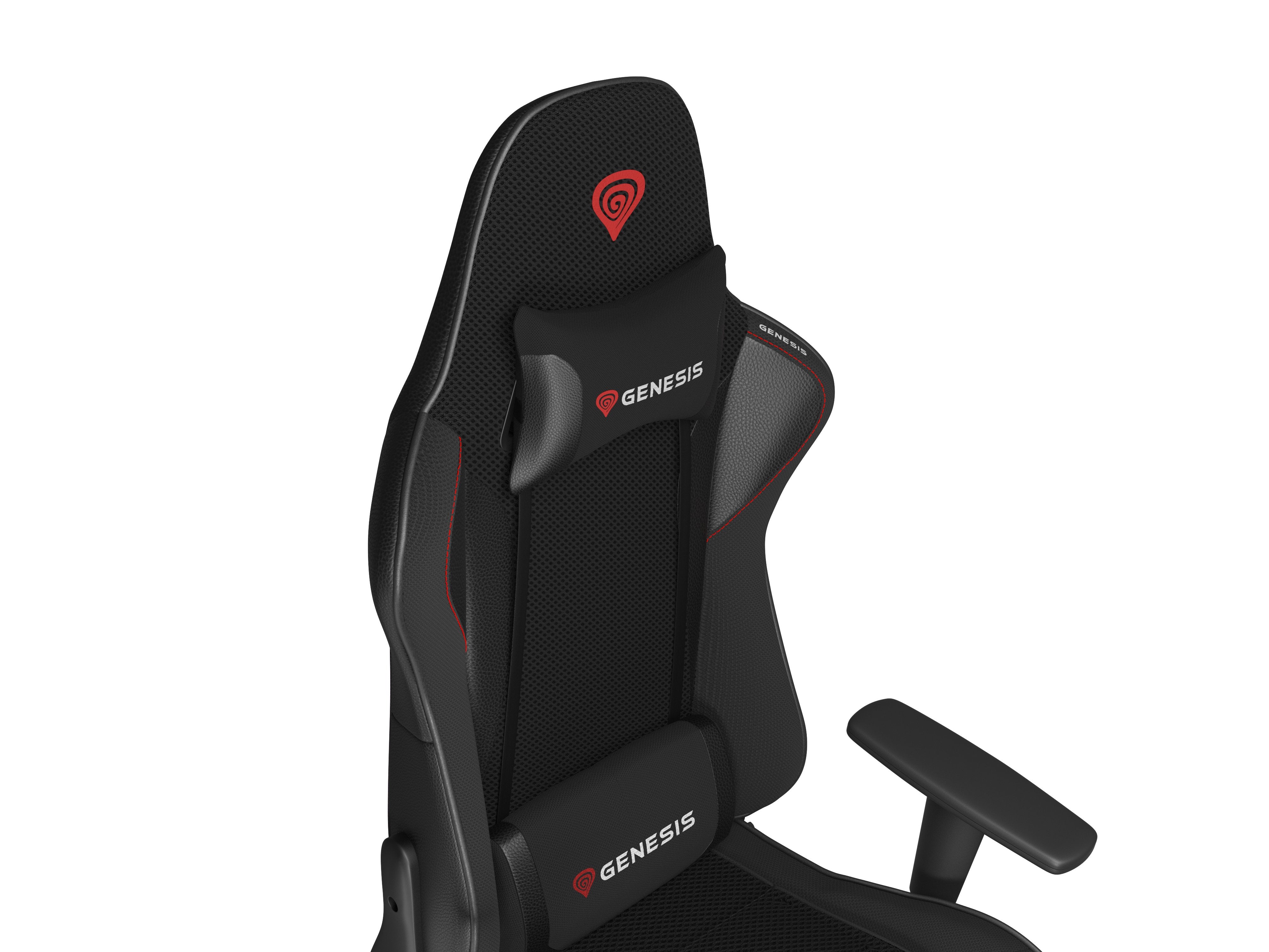 EAN 5901969443967 - GENESIS Nitro 440 G2 Butaca para jugar Asiento acolchado Negro, Gris imagen 16