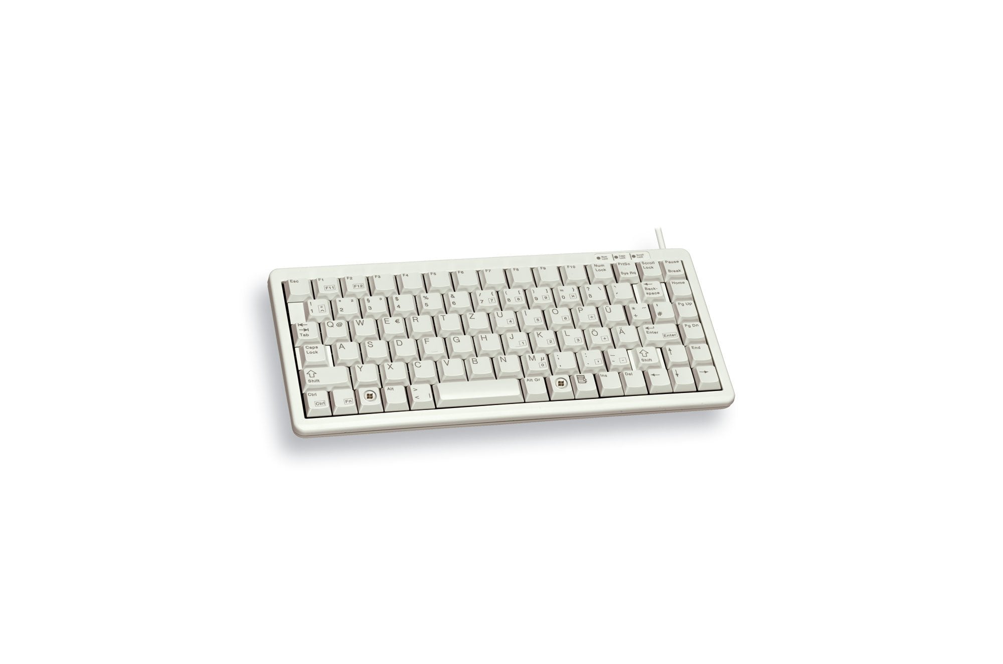 EAN 4025112027314 - CHERRY G84-4100 teclado Universal USB AZERTY Francés Gris imagen 2
