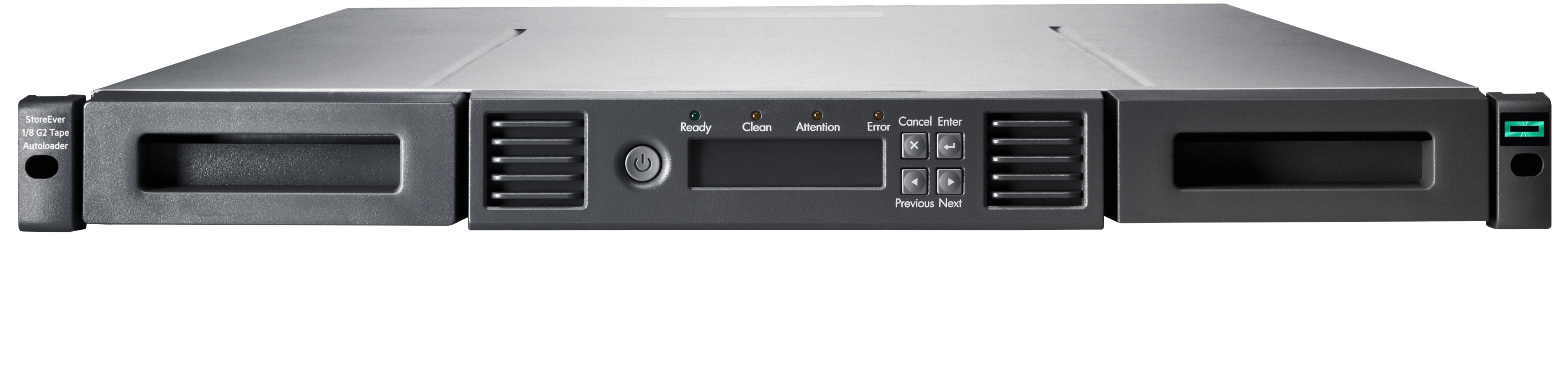 Hpe Storage Msl 1 8 Tape Autoloader 1x Msl Lto-8 Sas Drive 5x Lto-8 30tb Data Cartridges