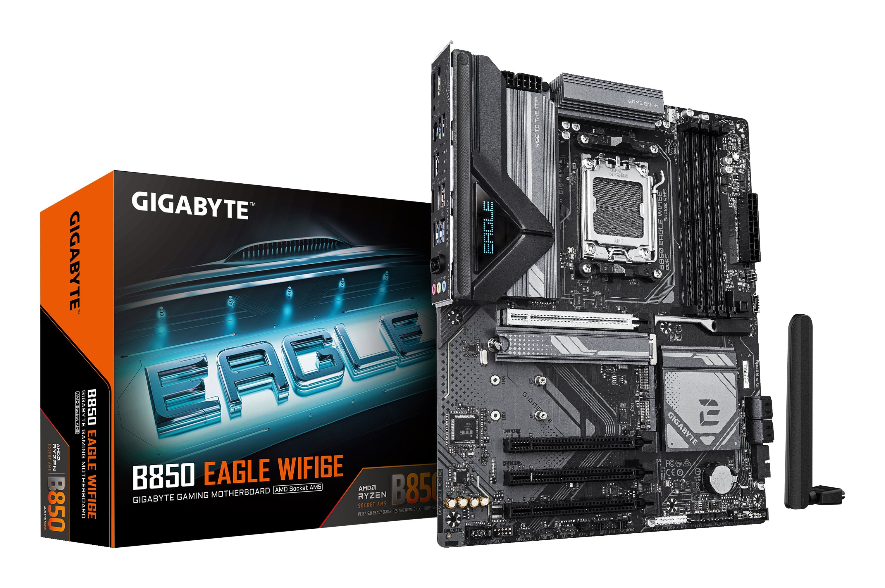EAN 0889523046302 - GIGABYTE B850 EAGLE WIFI6E placa base AMD B850 Zócalo AM5 ATX imagen 1