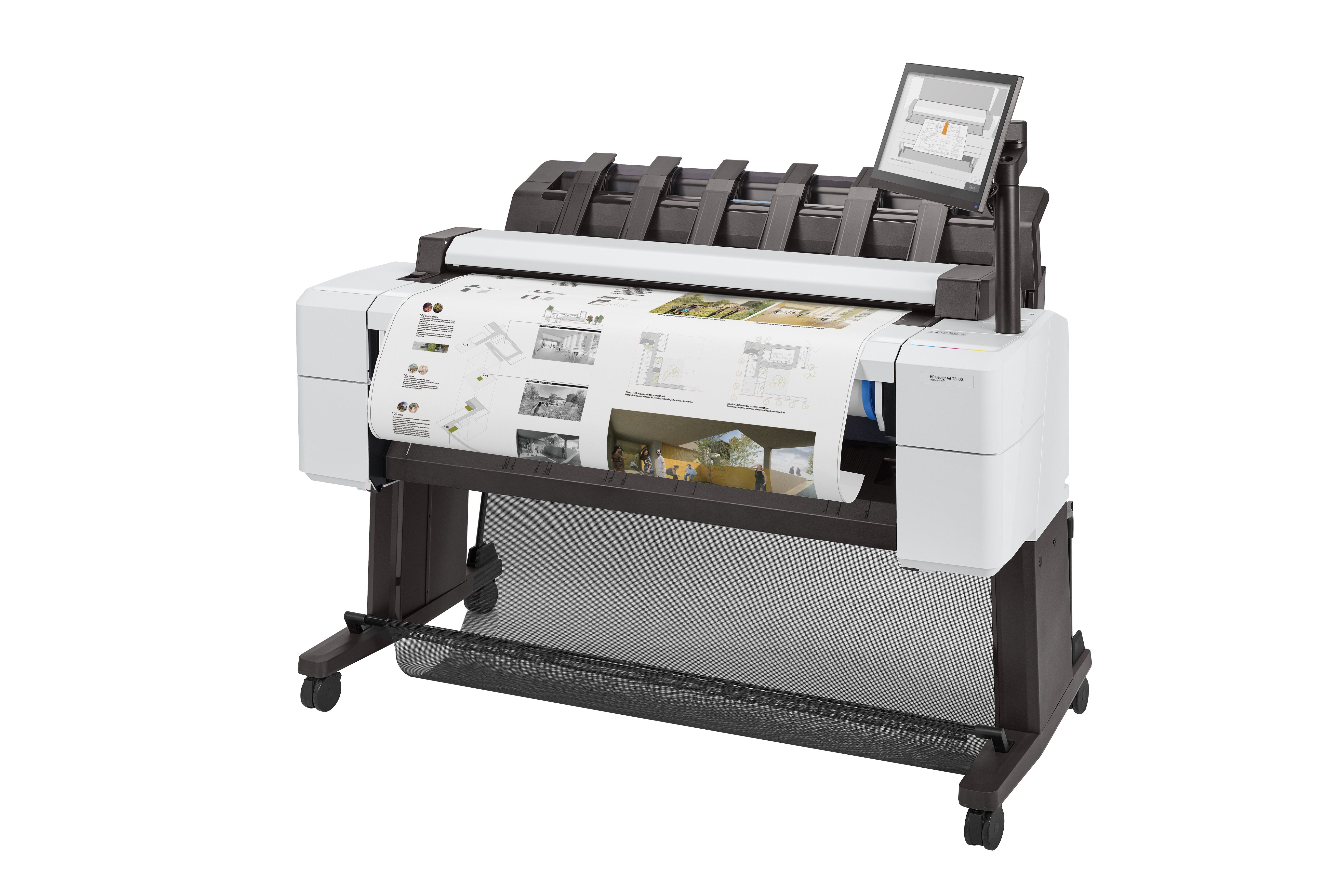 EAN 193905891405 - HP Designjet T2600 36-in PostScript Multifunction Printer impresora de gran formato Inyección de tinta tér imagen 3