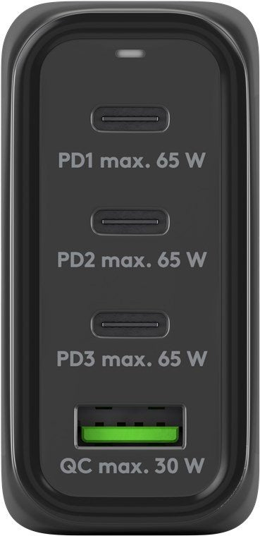 EAN 4040849648199 - Goobay 64819 cargador de dispositivo móvil Auriculares, Portátil, Smartphone Negro Corriente alterna Carg imagen 4