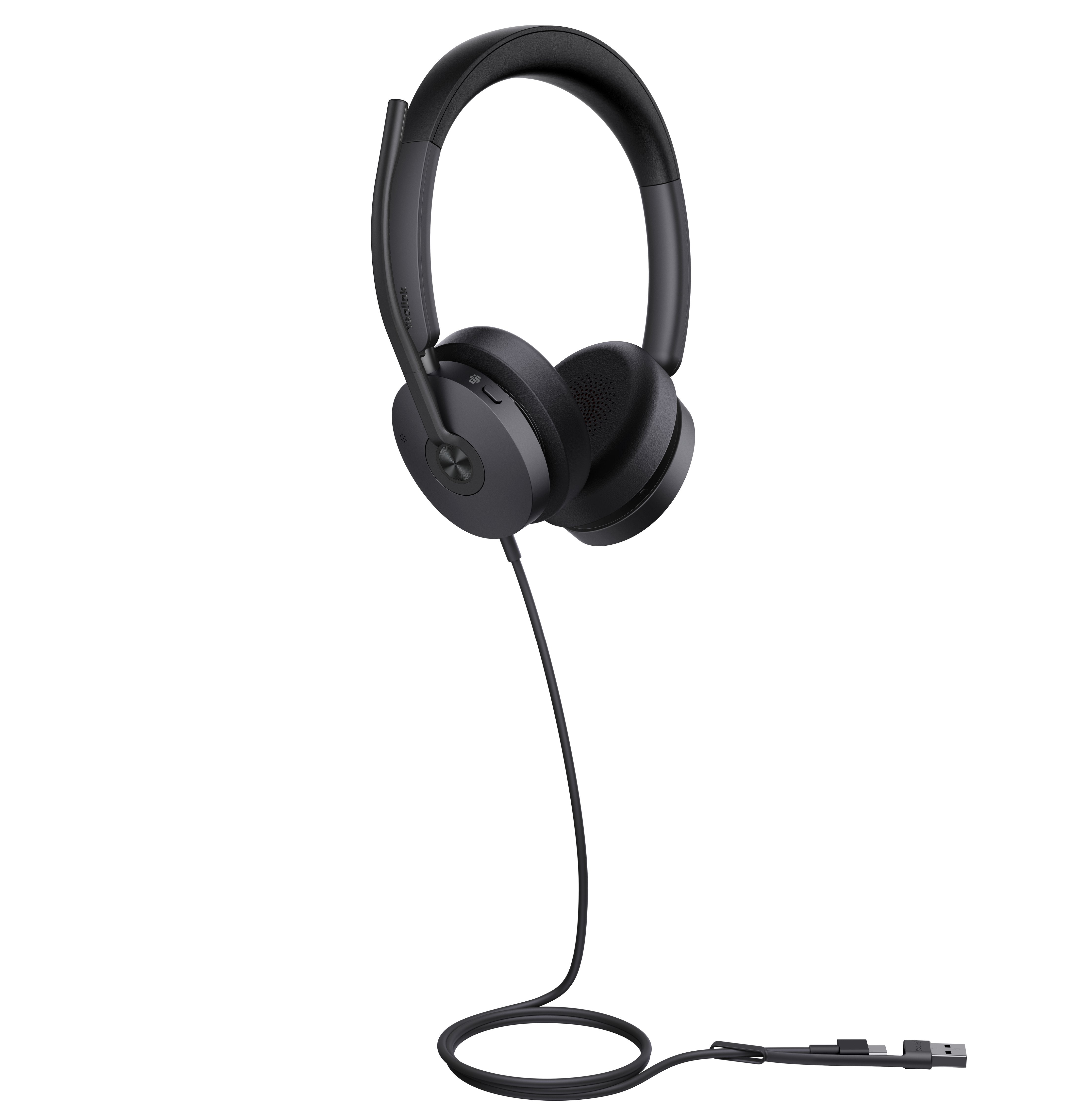 EAN 0841885125767 - Yealink UH48 Dual Teams USB-C/A Auriculares Alámbrico Diadema Llamadas/Música USB Type-C / USB Type-A Neg imagen 6