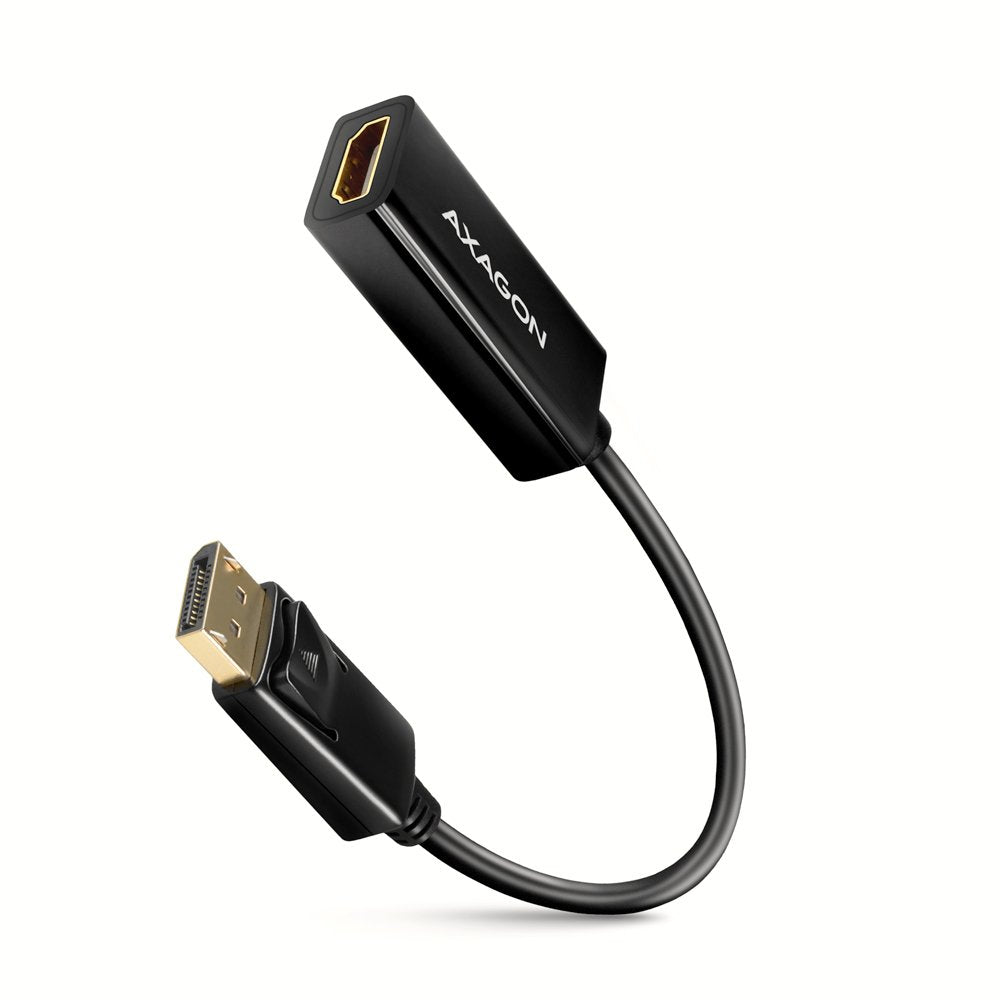 EAN 8595247906052 - Axagon RVD-HI14N adaptador de cable de vídeo 0,18 m DisplayPort HDMI Negro imagen 1