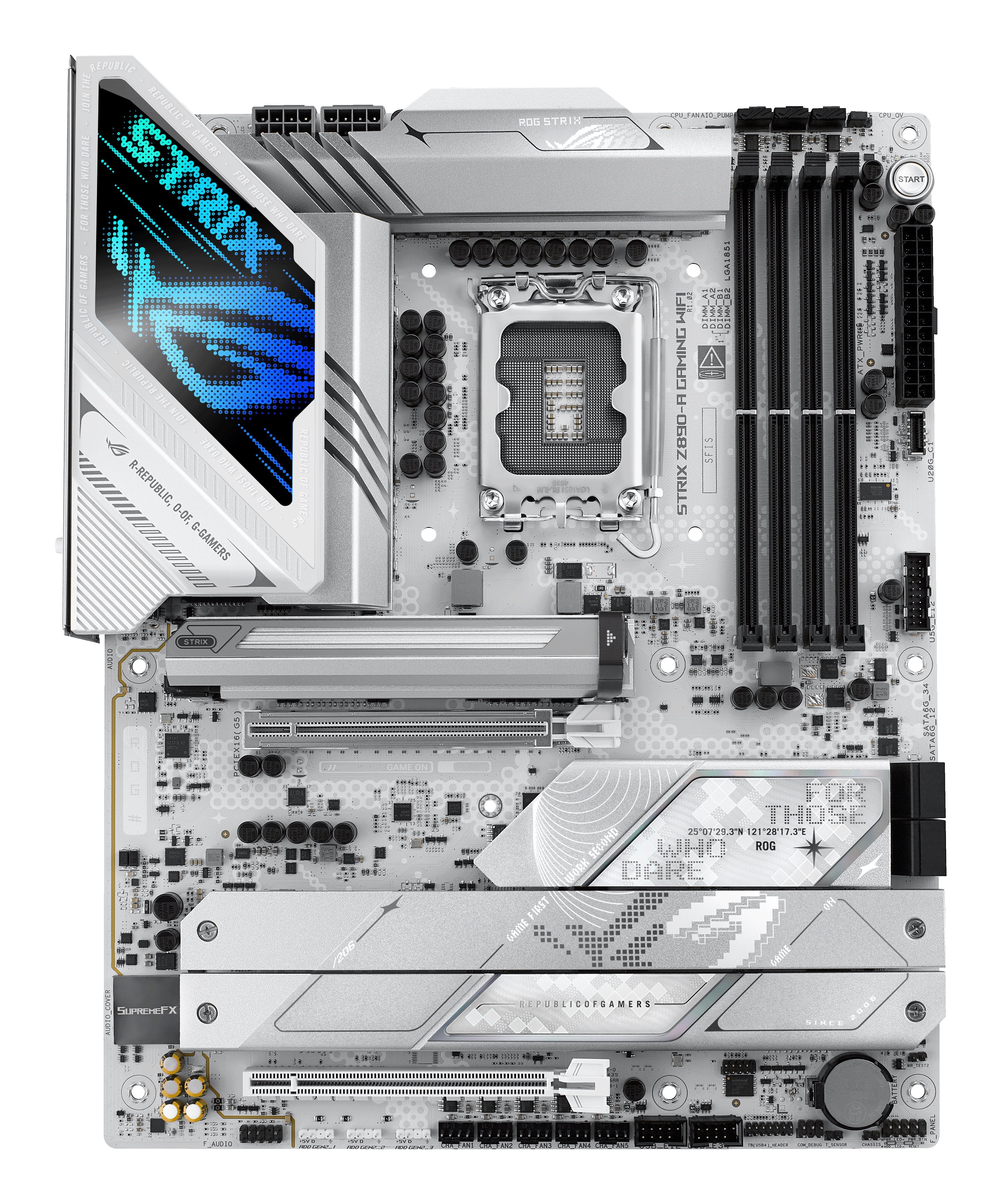 EAN 4711387758830 - ASUS ROG STRIX Z890-A GAMING WIFI Intel Z890 LGA 1851 (Socket V1) ATX imagen 3