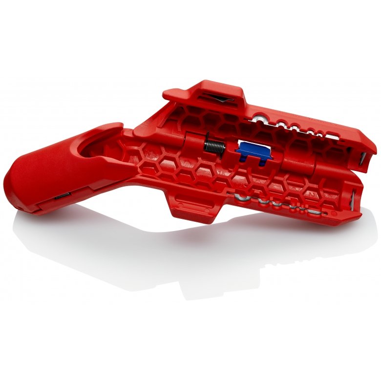 EAN 4003773082910 - Knipex ErgoStrip pelacable Azul, Rojo imagen 5