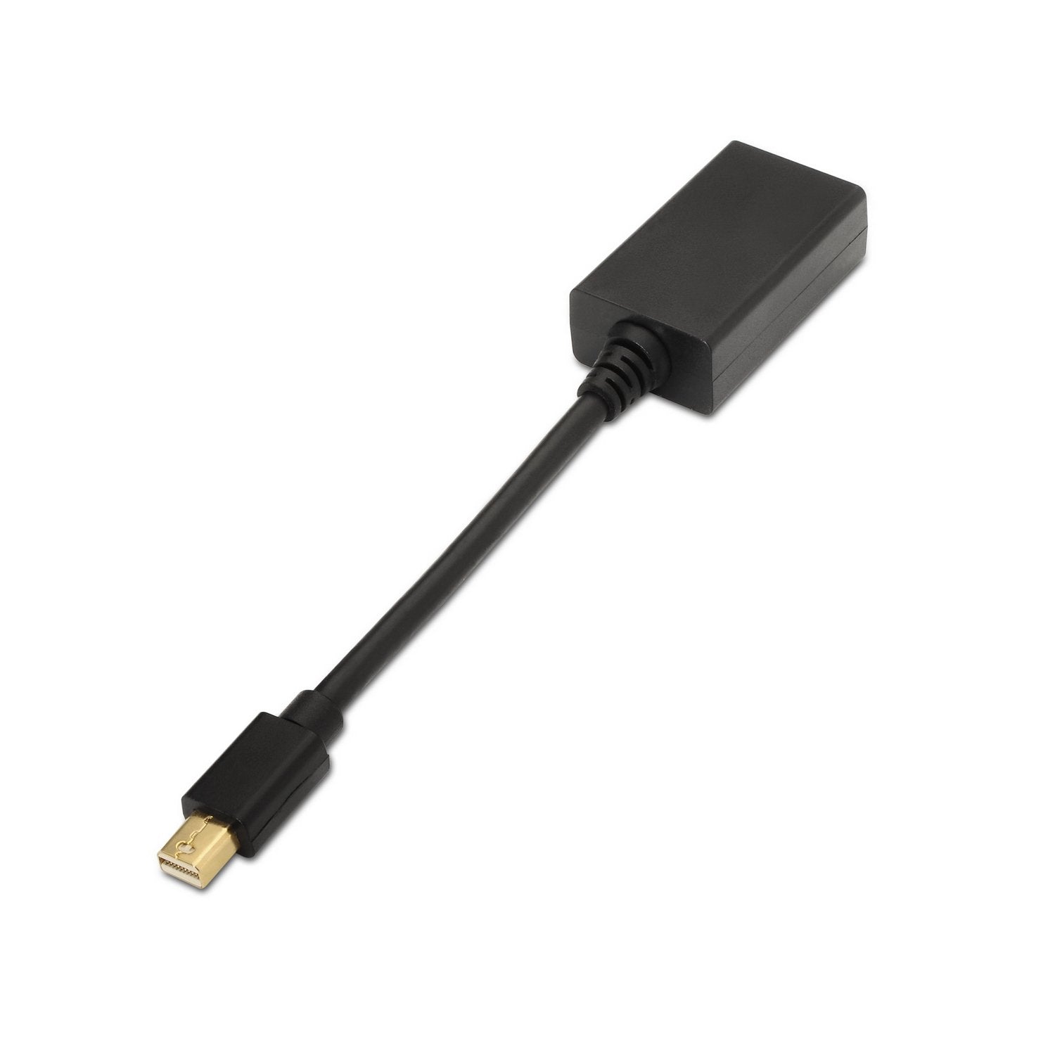 Aisens Conversor Mini Displayport A Hdmi - Mdp/M-Hdmi A Hembra - 15cm - Negro