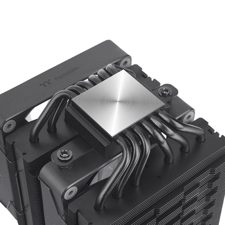 EAN 4711475640955 - Thermaltake ASTRIA 600 Procesador Refrigerador de aire 12 cm Negro 2 pieza(s) imagen 4