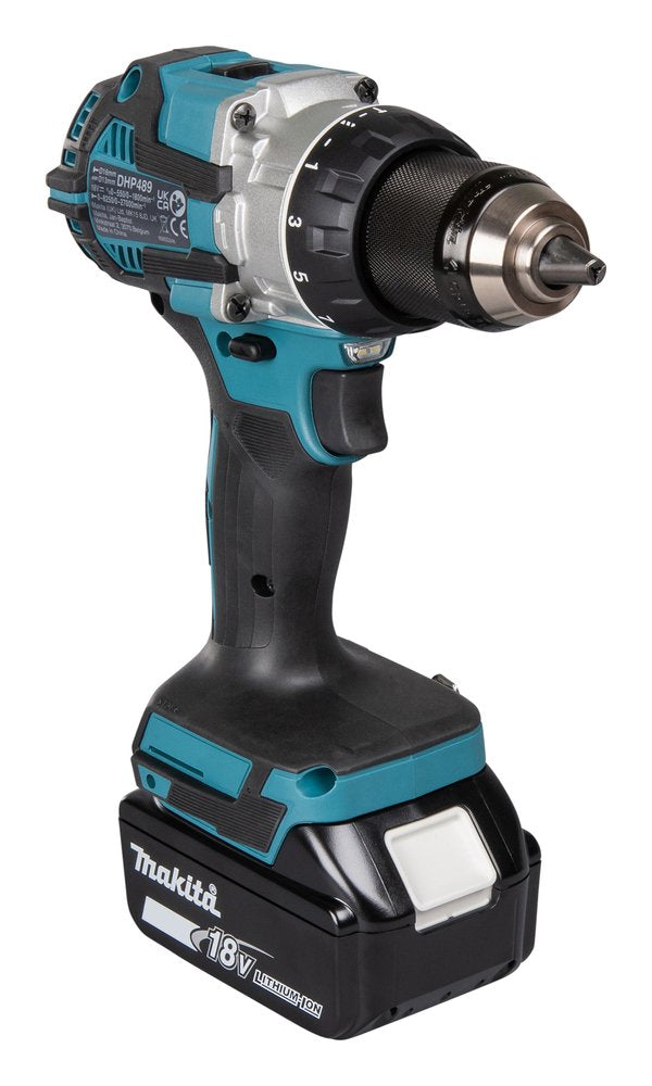 Taladro Makita Dhp489rtj De Impacto Inalámbrico