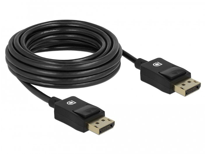 Delock Cable Displayport Coaxial 8k 60 Hz 5 M