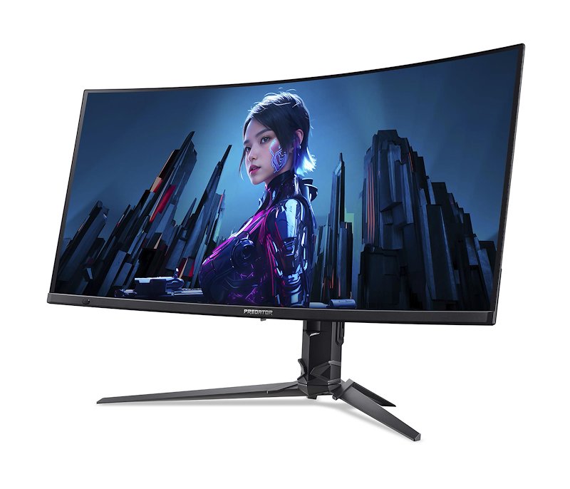Monitor Acer Predator Um.Cxxee.501 34" 3440 X 1440 Pixeles Ultrawide Quad Hd Qd-Oled Negro