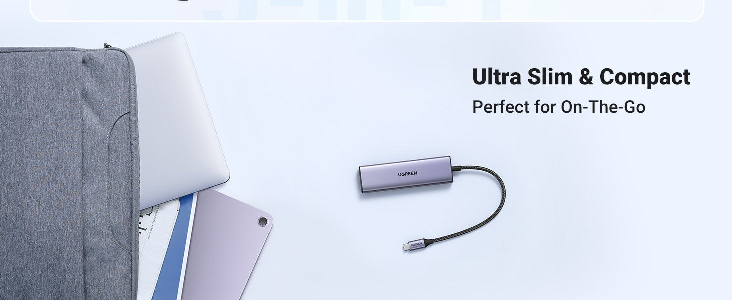 EAN 6941876215966 - Ugreen 15596 base para portátil y replicador de puertos Alámbrico USB 3.2 Gen 1 (3.1 Gen 1) Type-A + Type imagen 4