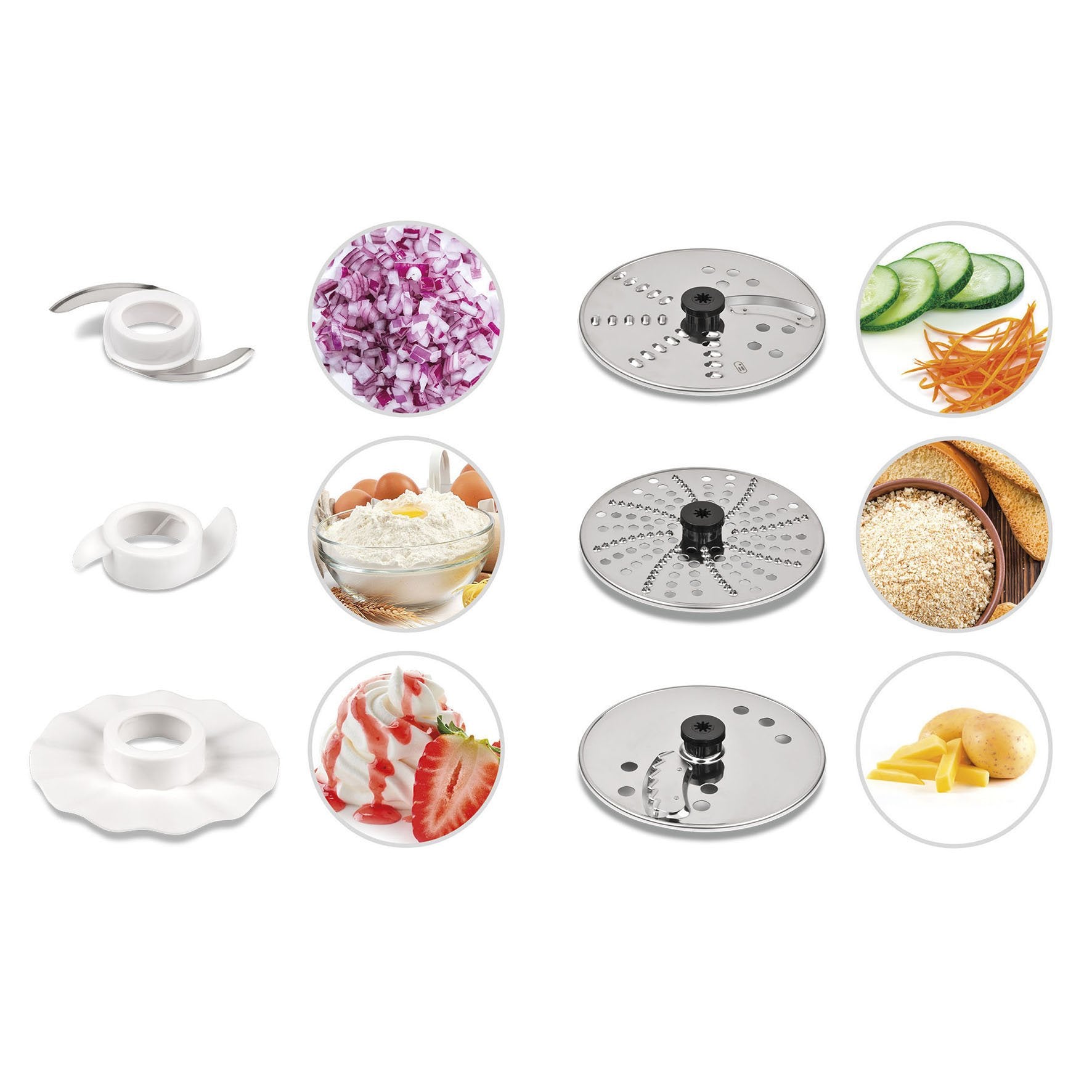 Robot De Cocina G3 Ferrari G20099 1000 W 3 L Transparente, Blanco