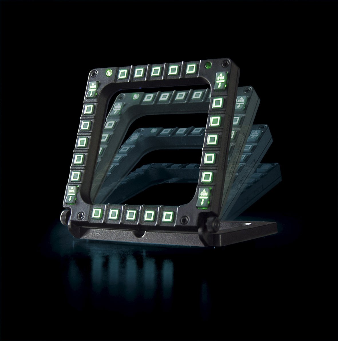 Thrustmaster Mfd Cougar Pack Thrustmaster Mfd Cougar Pack, Palanca De Mando, Pc, Alámbrico, Negro