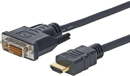 EAN 5712505421796 - Vivolink PROHDMIDVI5 adaptador de cable de vídeo 5 m HDMI DVI-D Negro imagen 1
