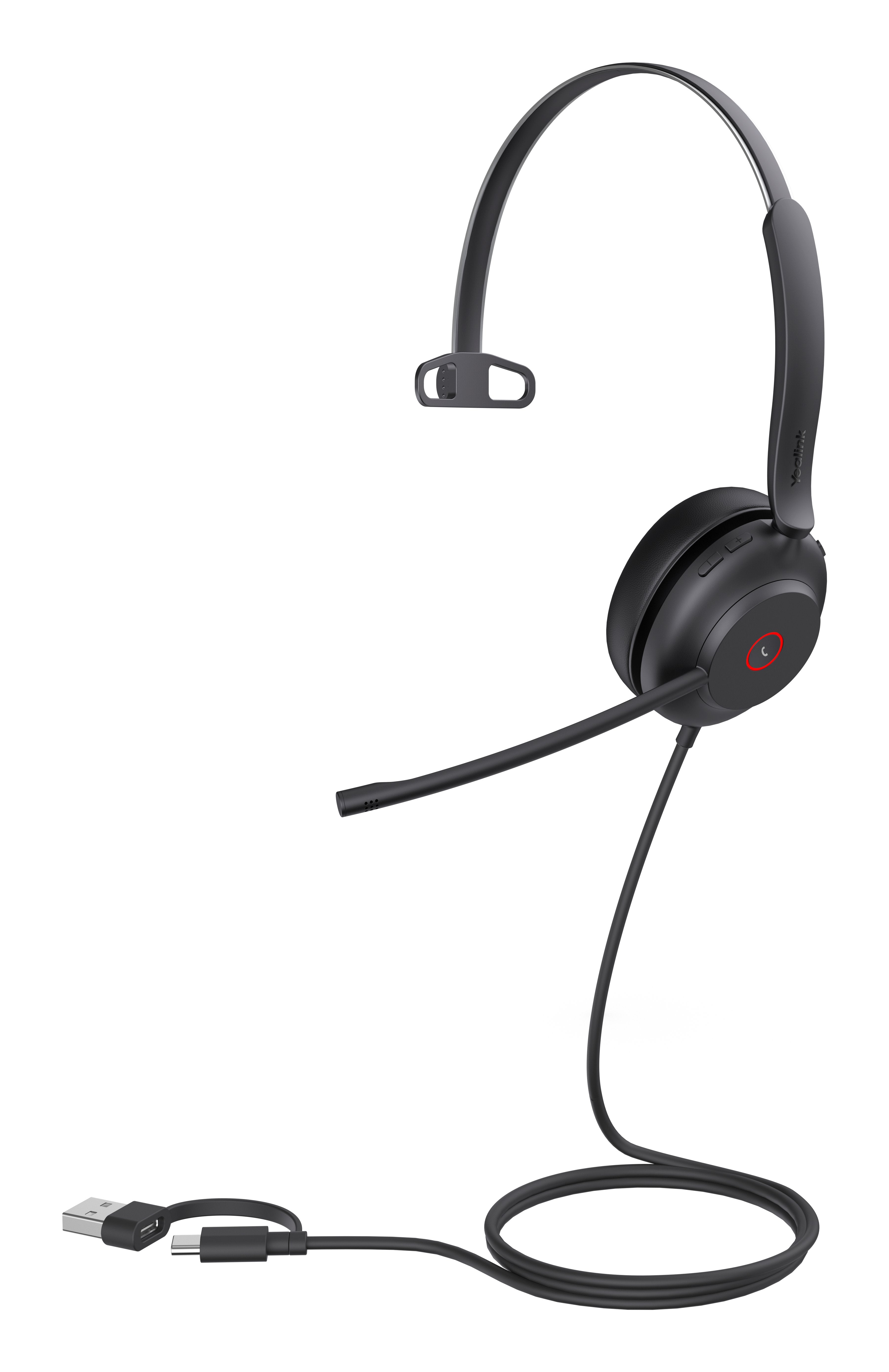 EAN 6938818319158 - Yealink UH37 Mono UC Auriculares Alámbrico Diadema Oficina/Centro de llamadas USB Type-C / USB Type-A Neg imagen 1